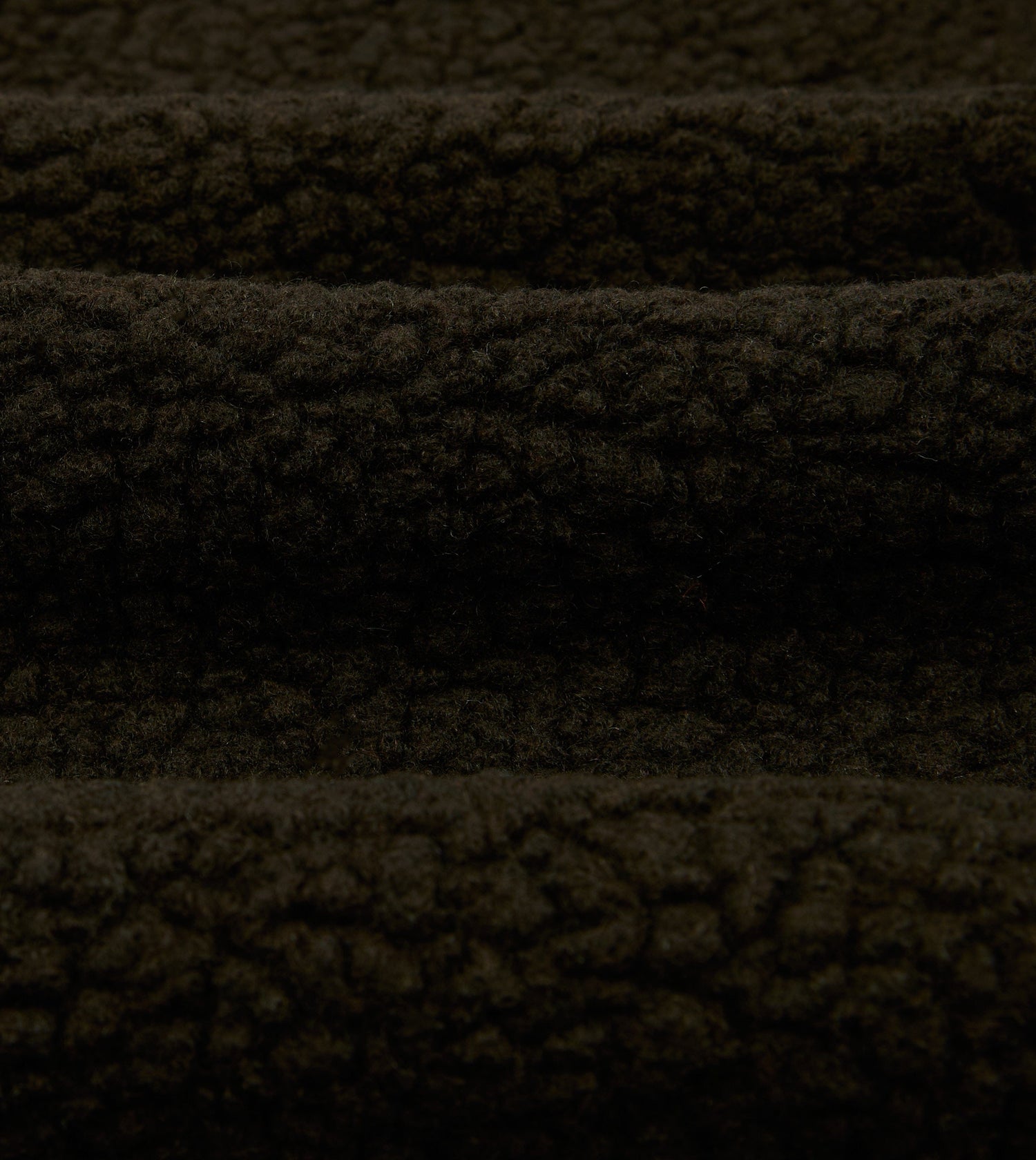 Drake's by A. Levine Boucle Wool Half-Zip Fleece Jacket