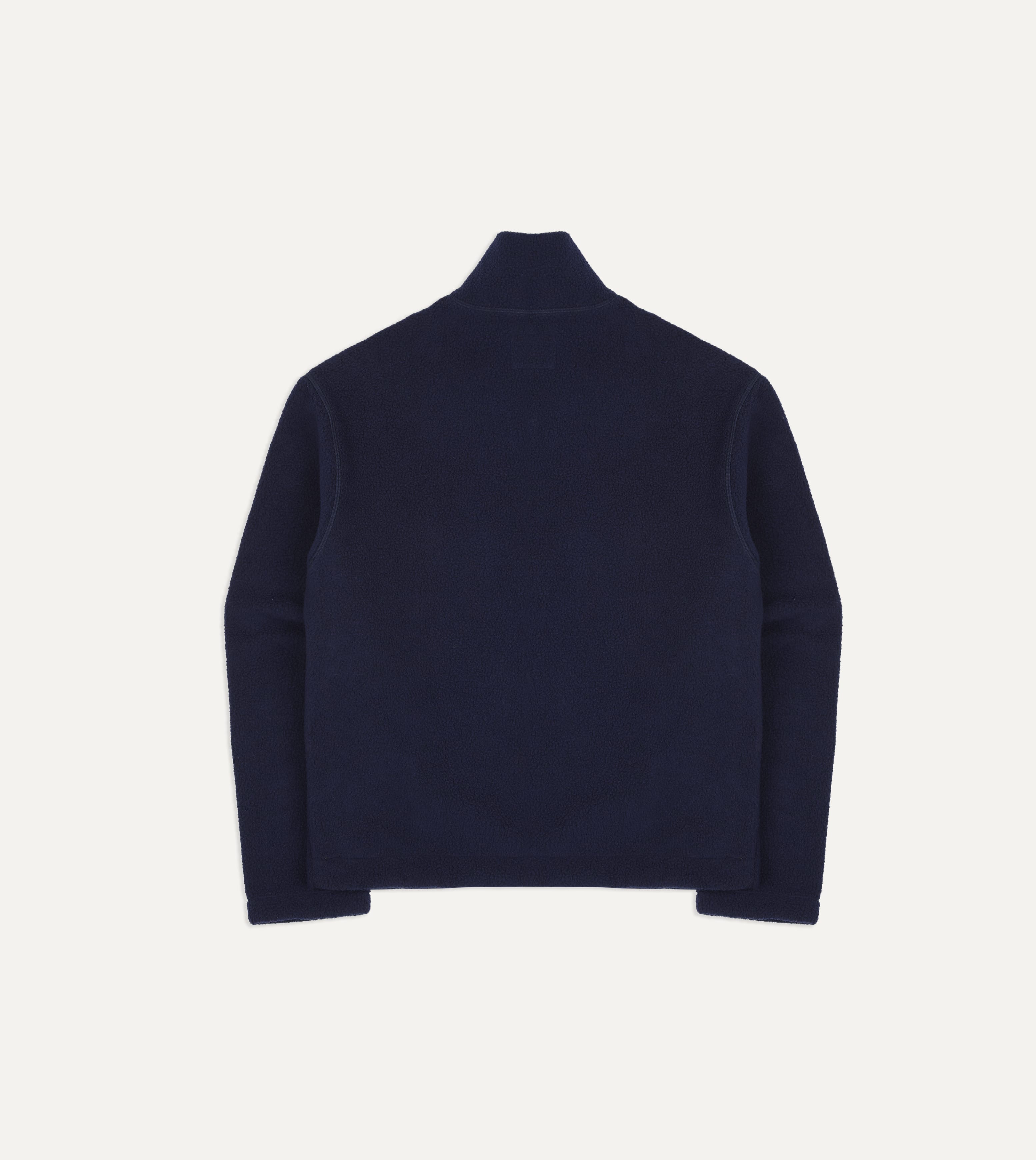 Navy Half-Zip Fleece Jacket