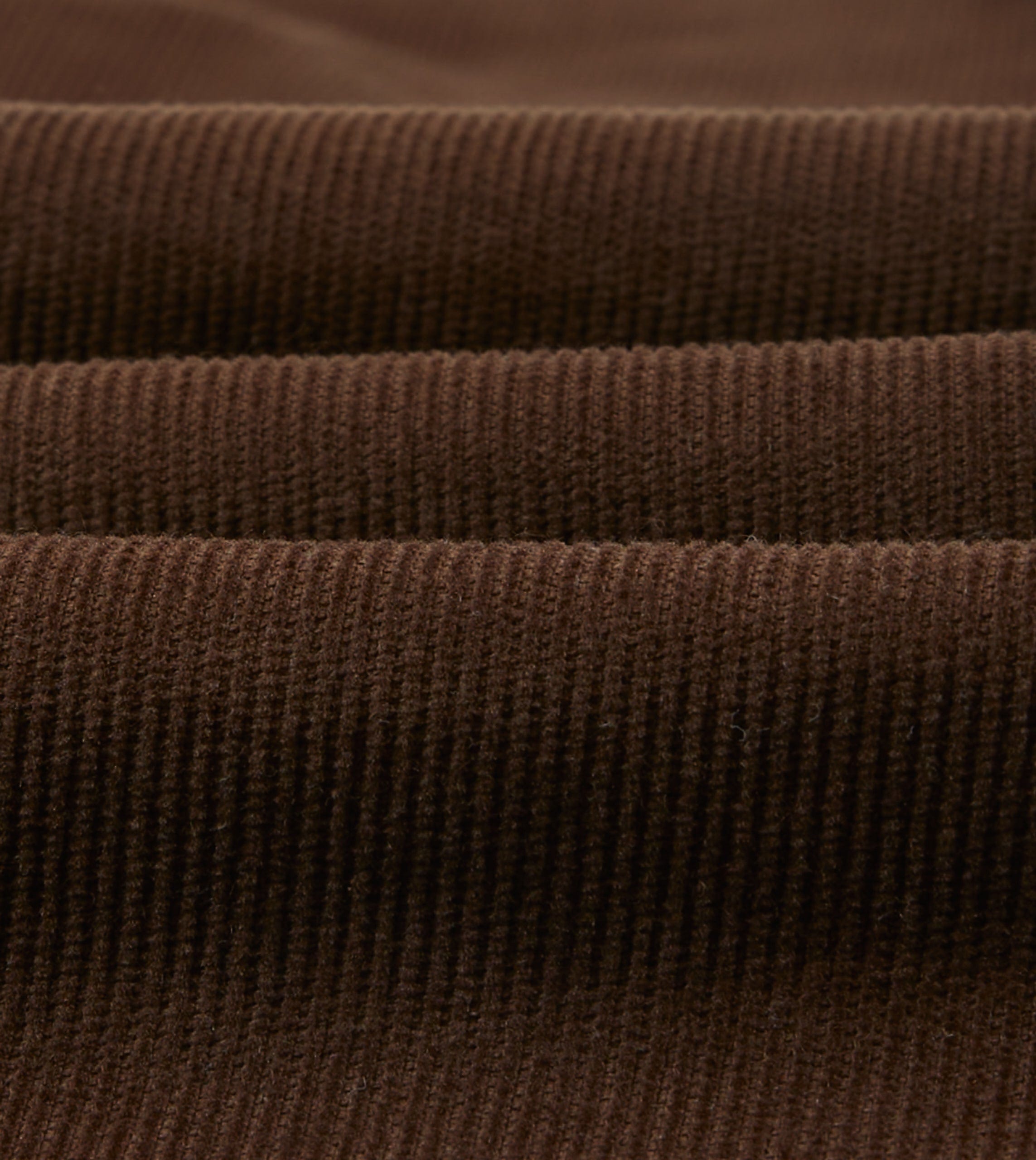 Brown Japanese Selvedge Needlecord Five-Pocket Trousers