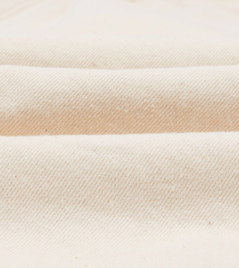 Ecru 13.2oz Denim Five-Pocket Jeans