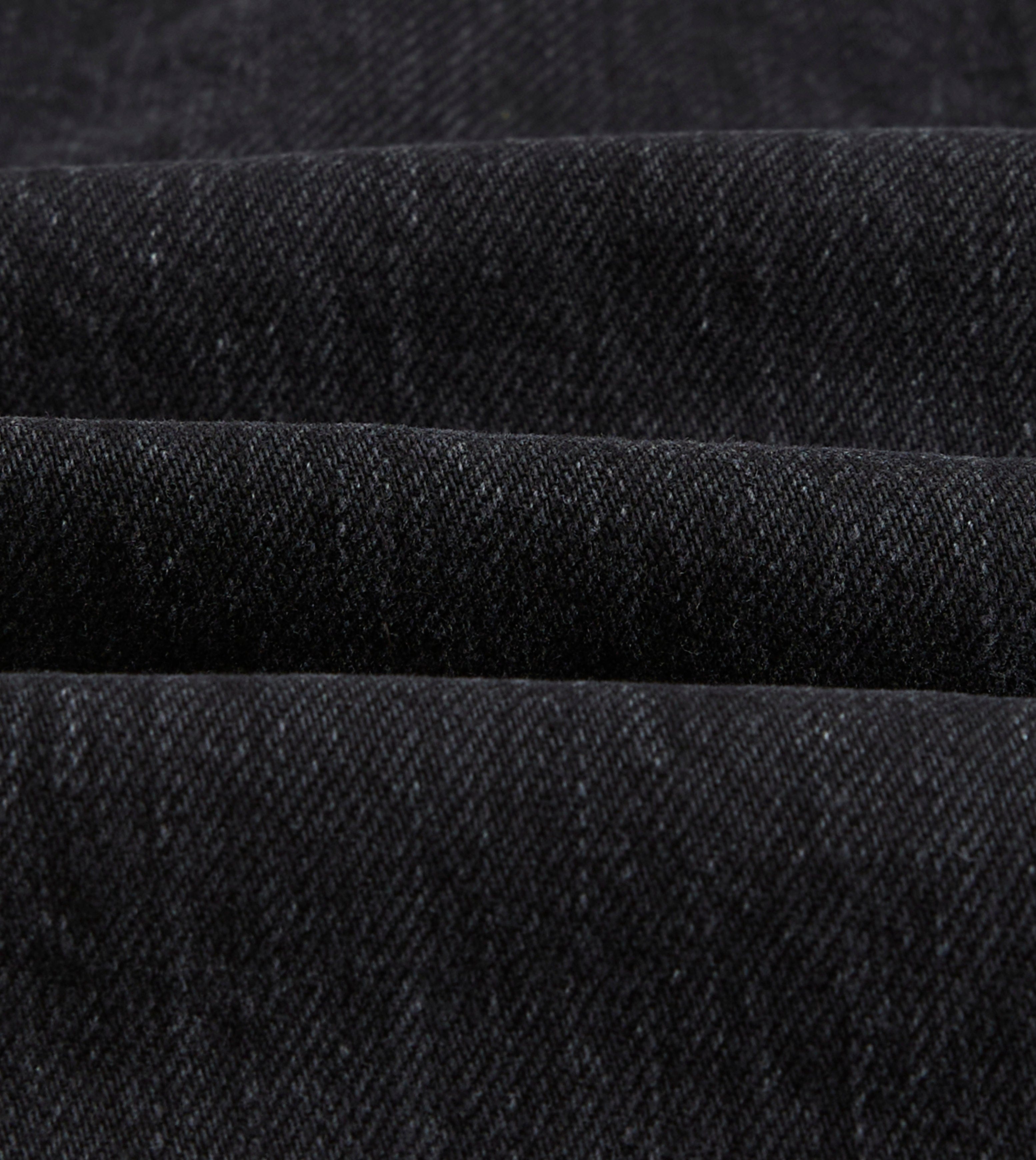 Charcoal 12.3oz Japanese Selvedge Denim Five-Pocket Jeans