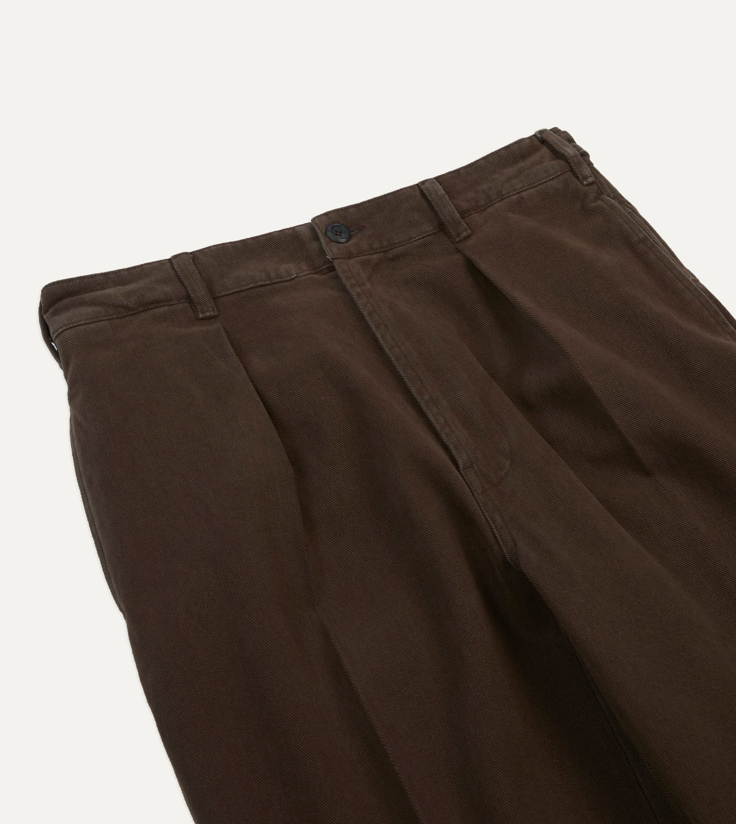 Cocoa Heavy Cotton Twill Games Trousers