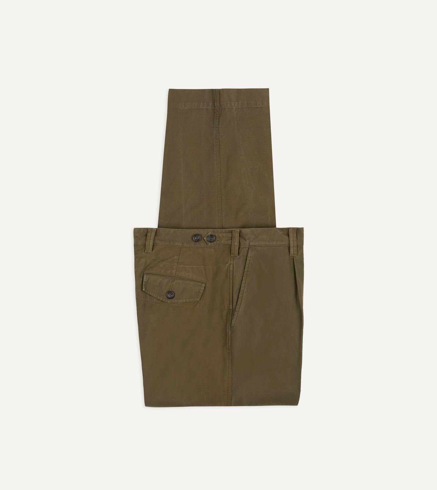 Green Cotton Travel Games Trouser
