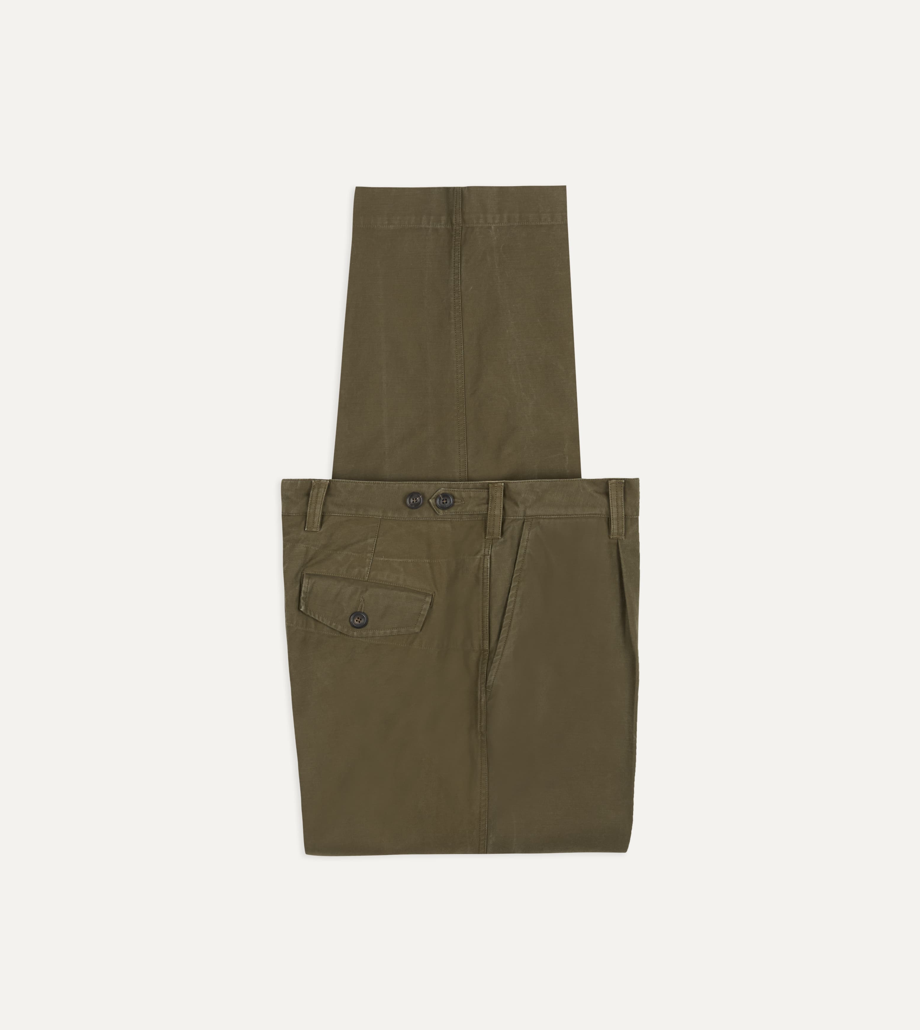 Green Cotton Travel Games Trouser