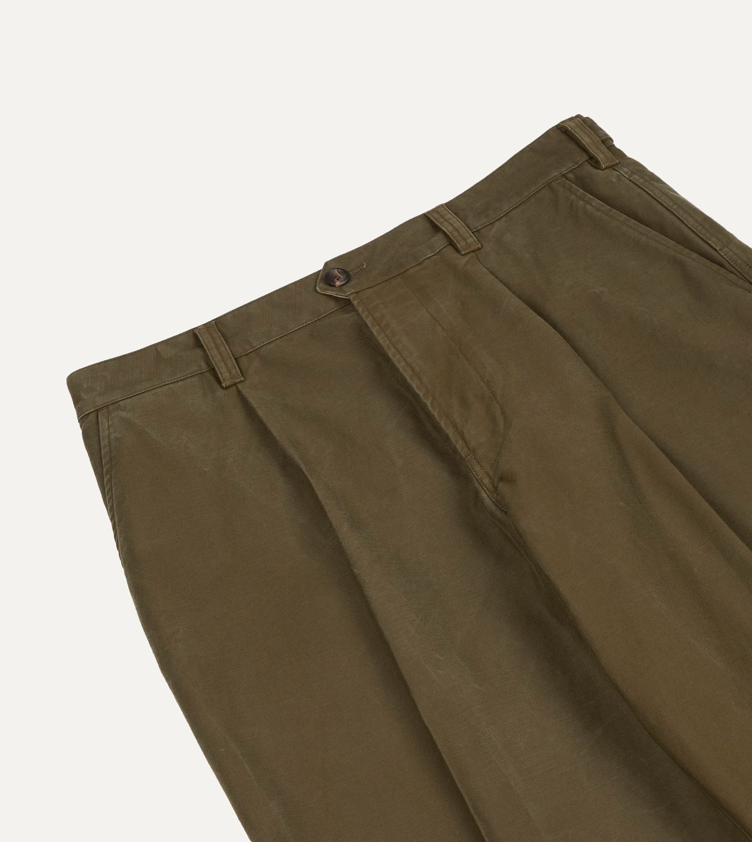 Green Cotton Travel Games Trouser
