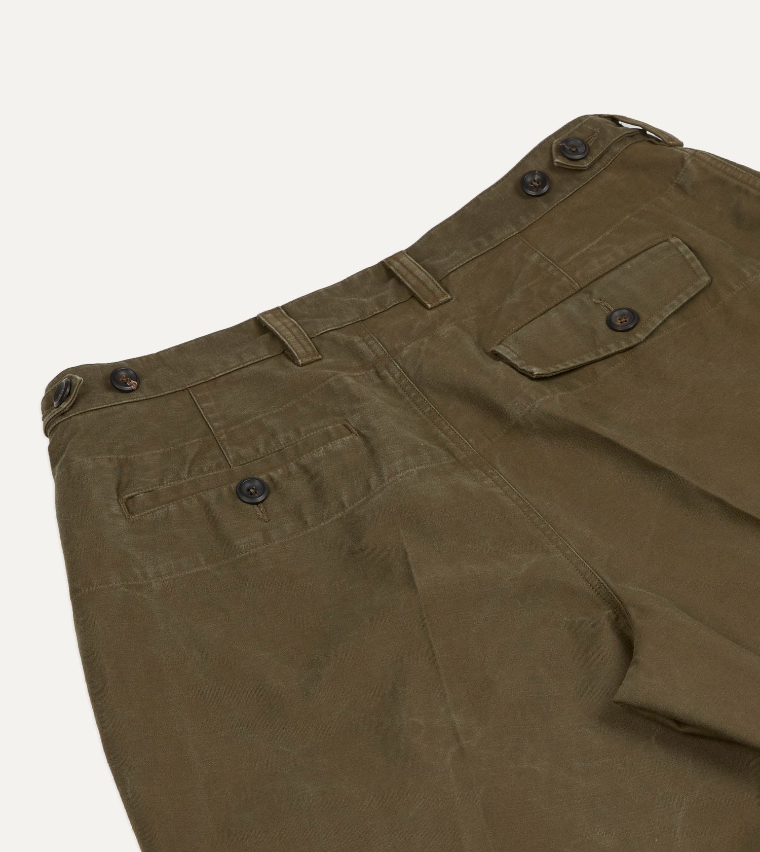 Green Cotton Travel Games Trouser