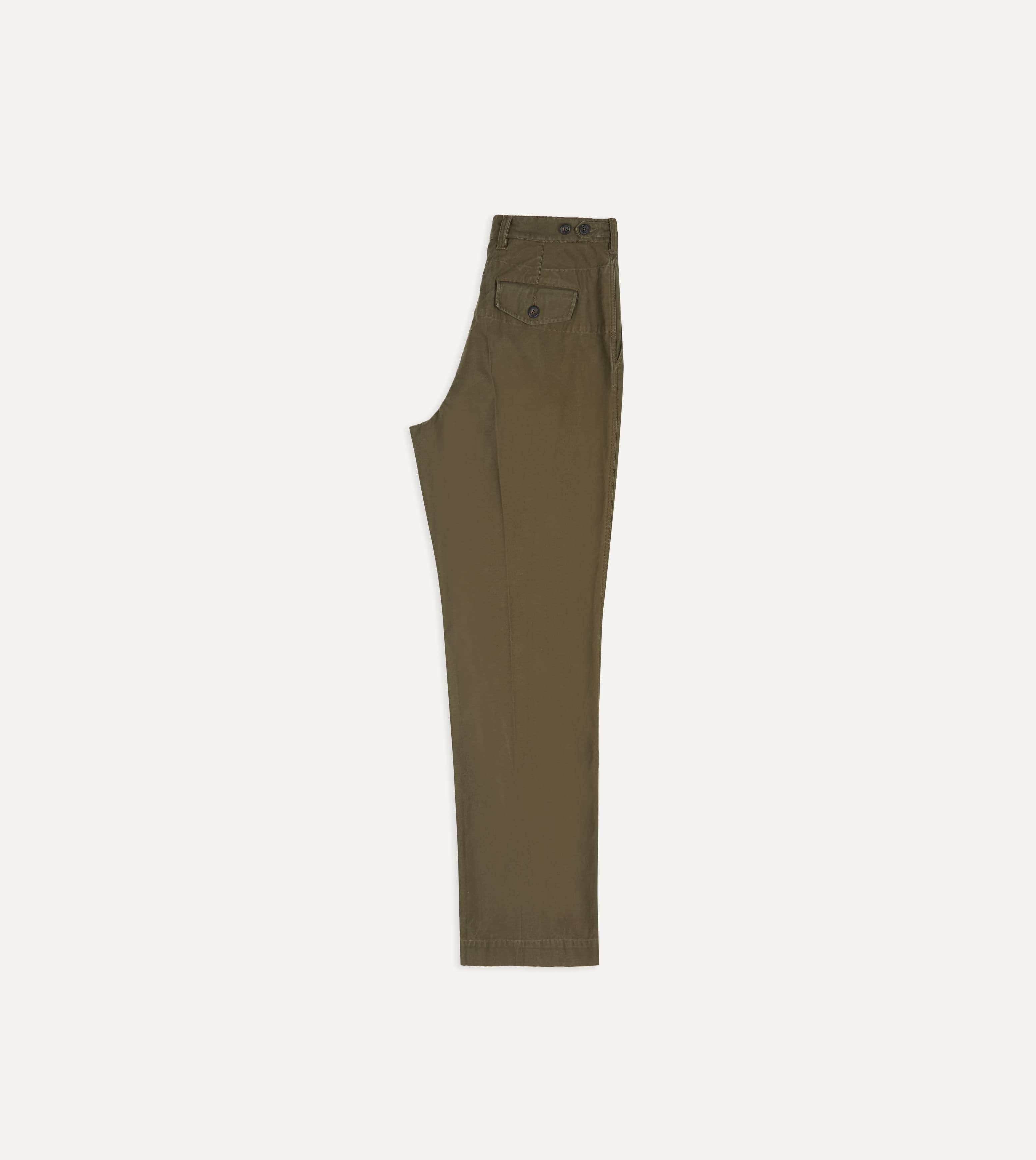 Green Cotton Travel Games Trouser