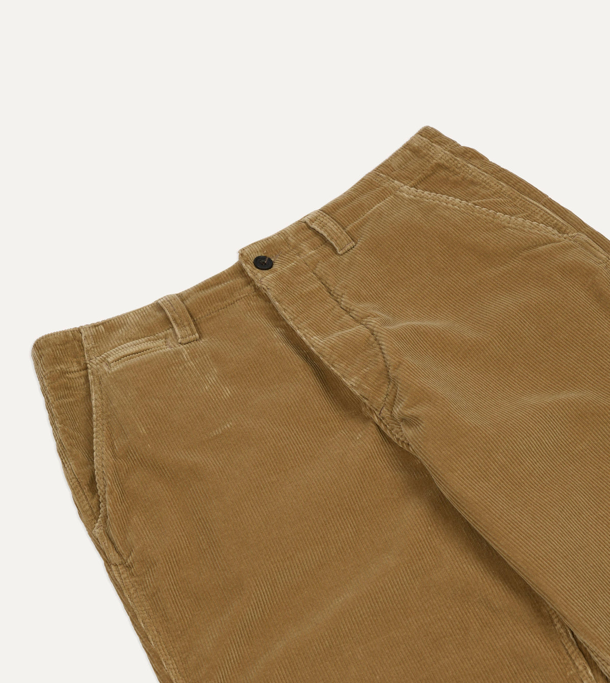 Brown Corduroy Cotton Officer’s Chino