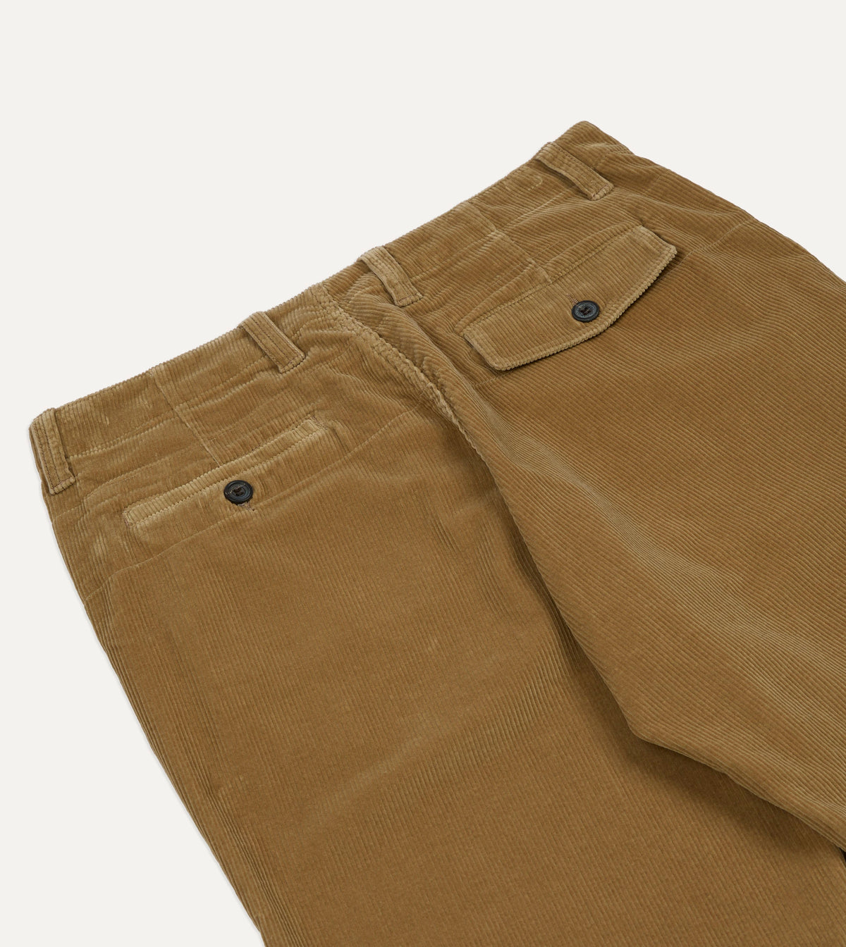Brown Corduroy Cotton Officer’s Chino