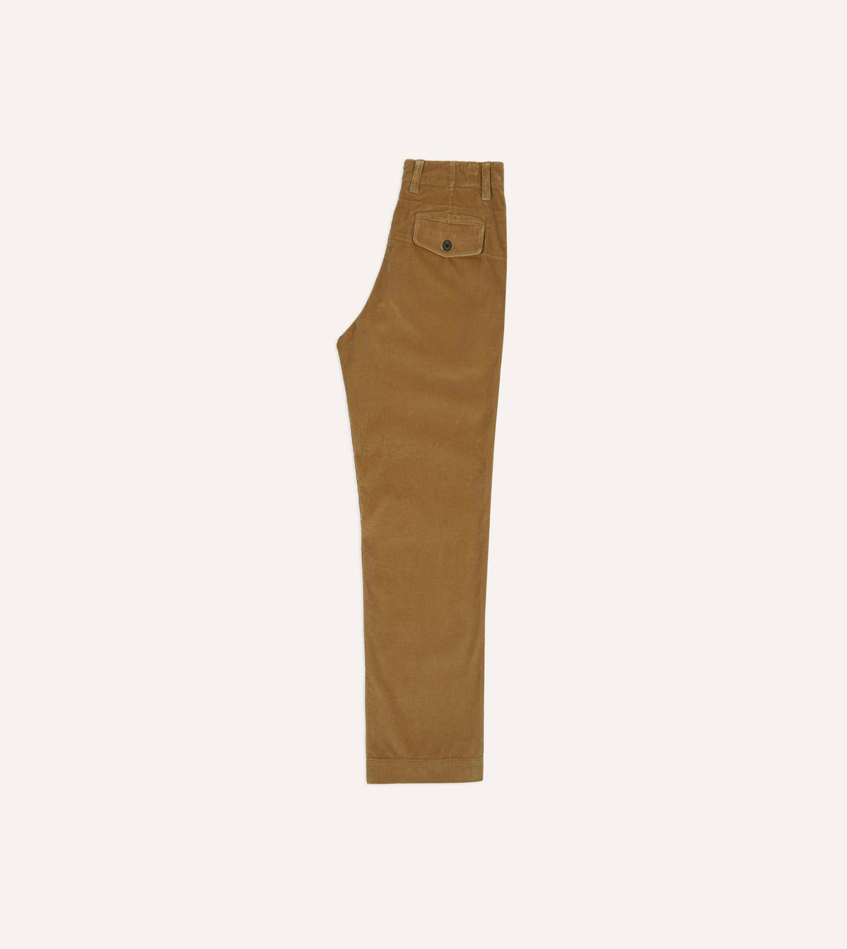Brown Corduroy Cotton Officer’s Chino