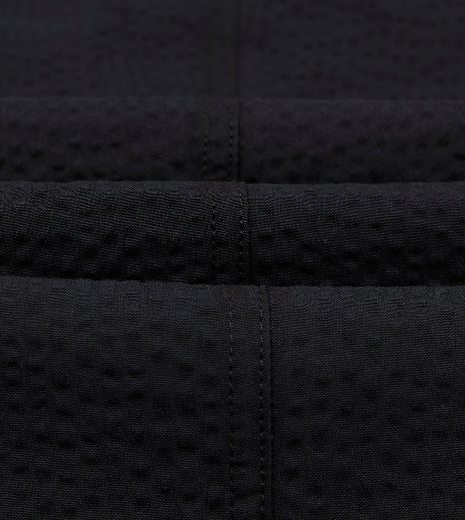 Black Seersucker Games Trousers