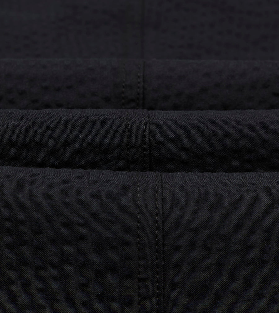 Black Seersucker Games Trousers
