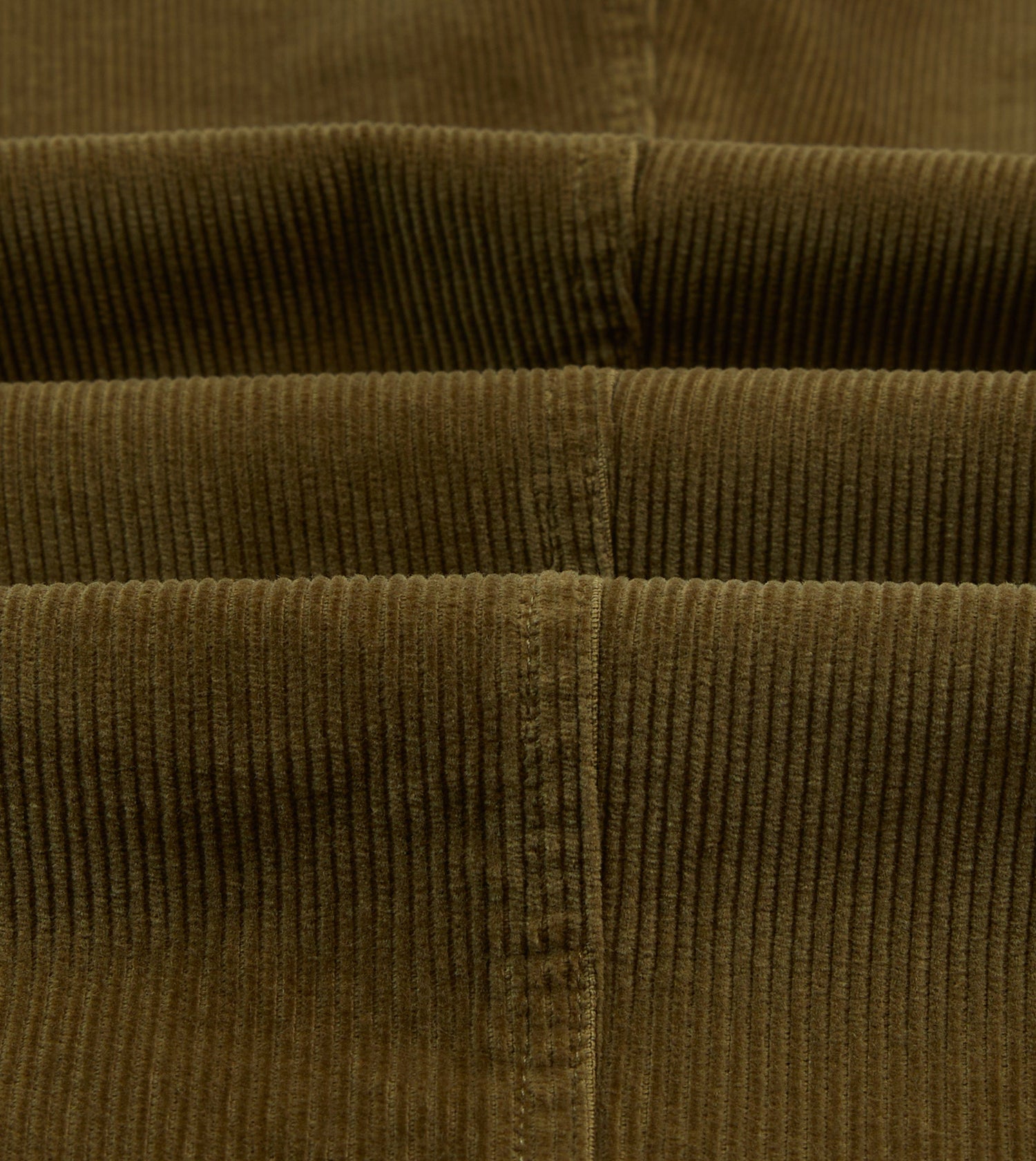 Olive Cotton Corduroy Field Games Trousers