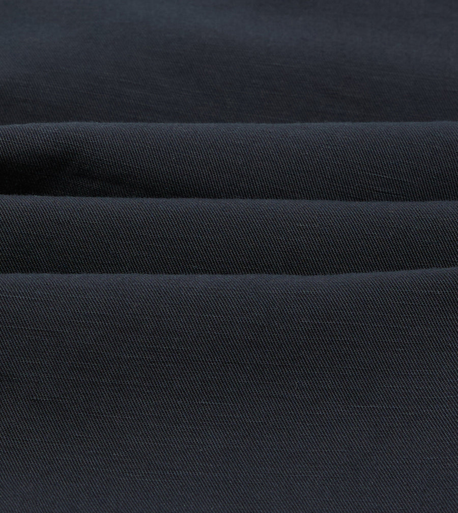 Navy Cotton-Linen Games Trouser