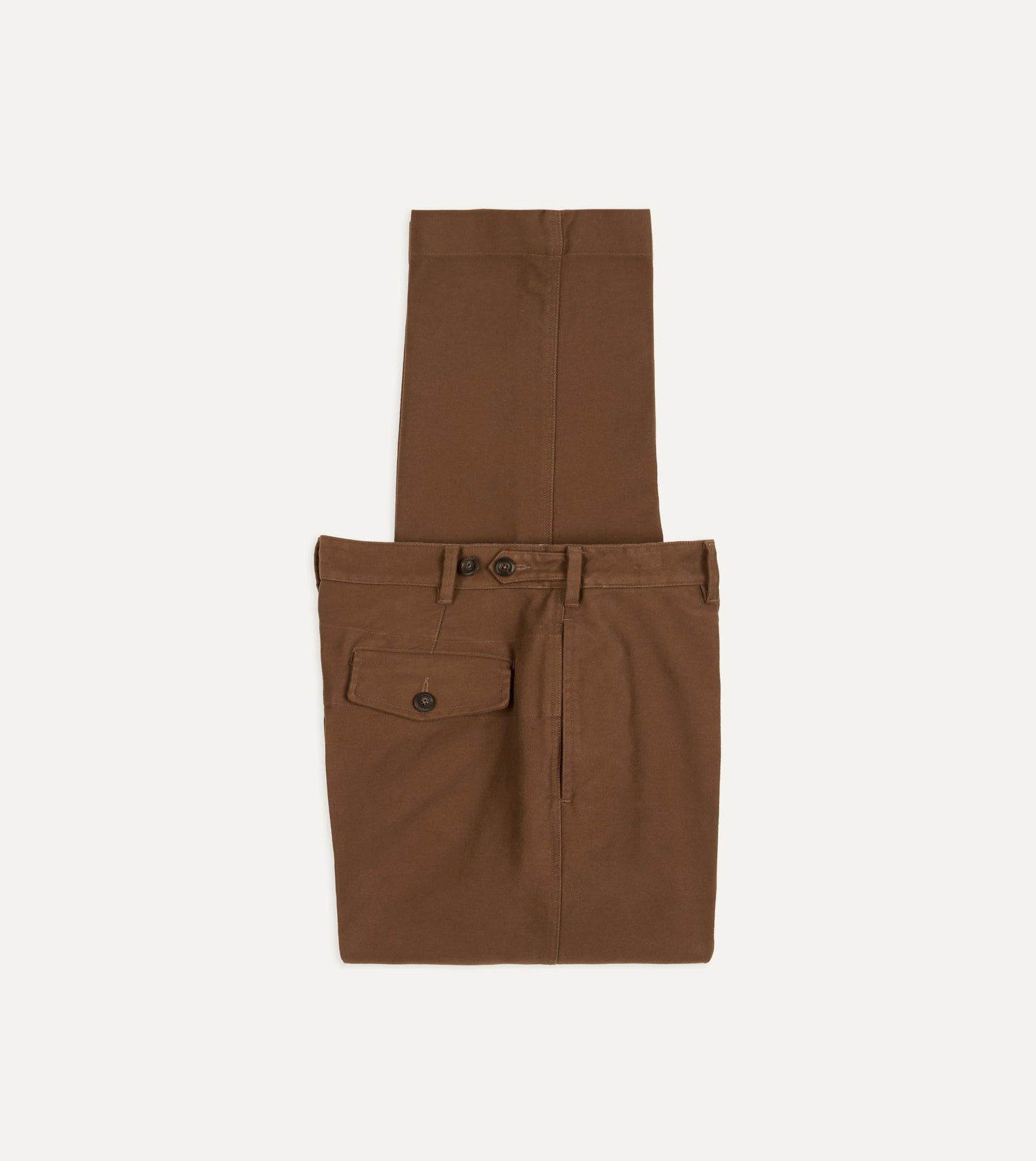Brown Moleskin Games Trouser