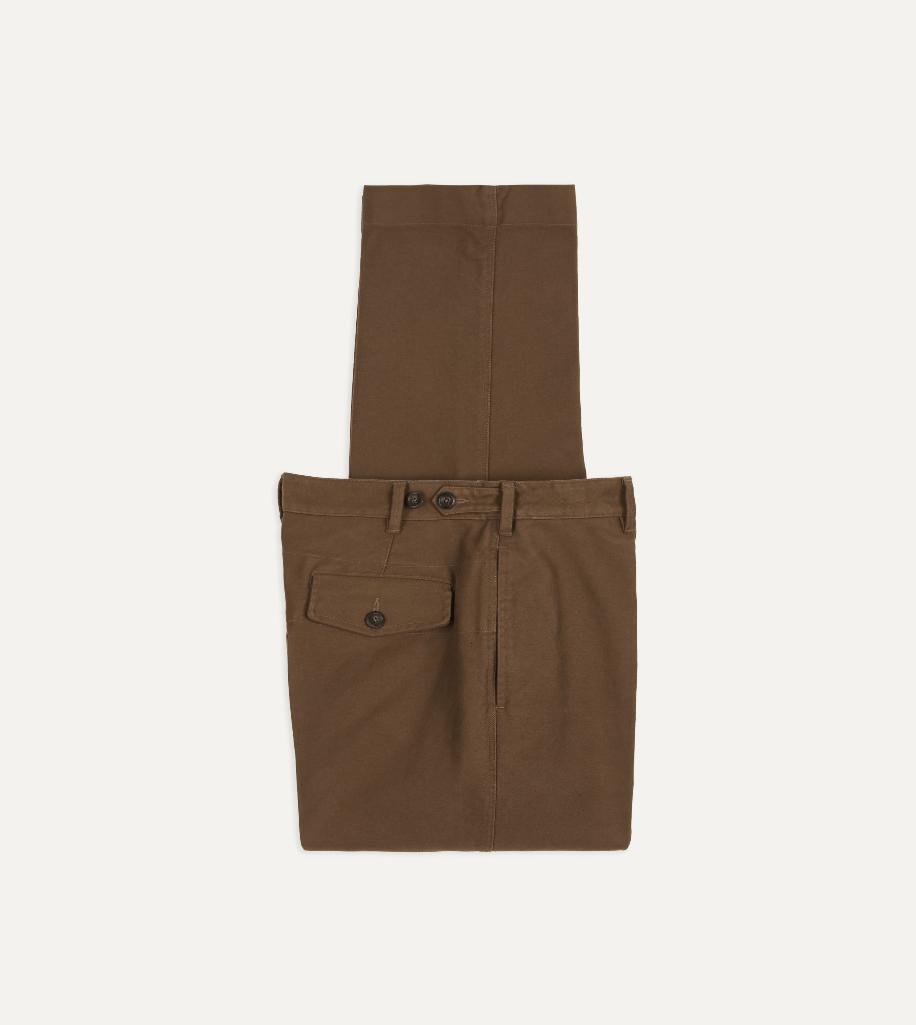 Brown Moleskin Games Trouser