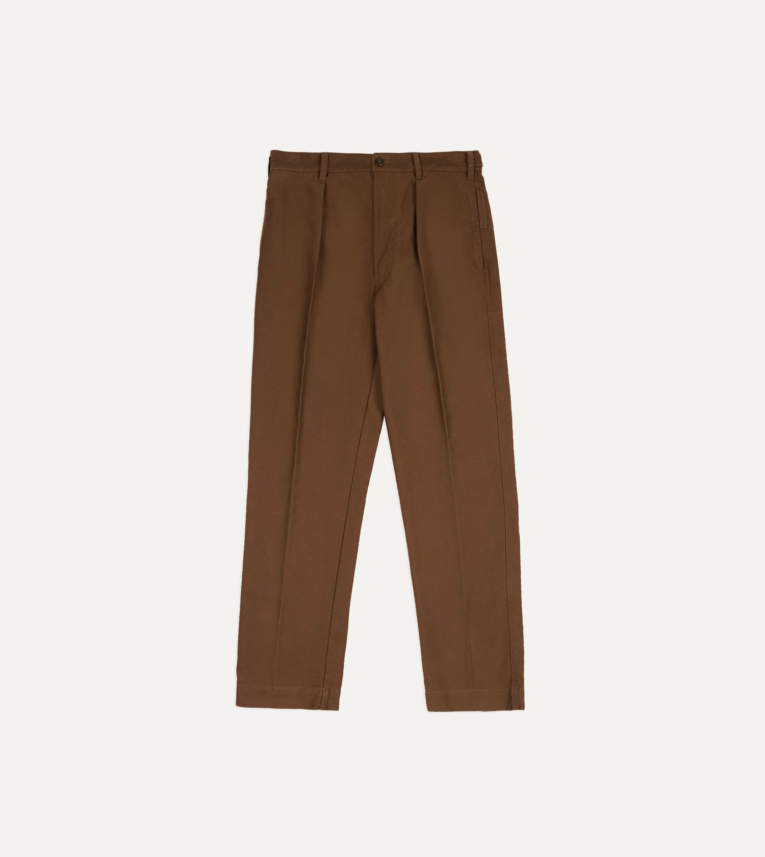 Brown Moleskin Games Trouser