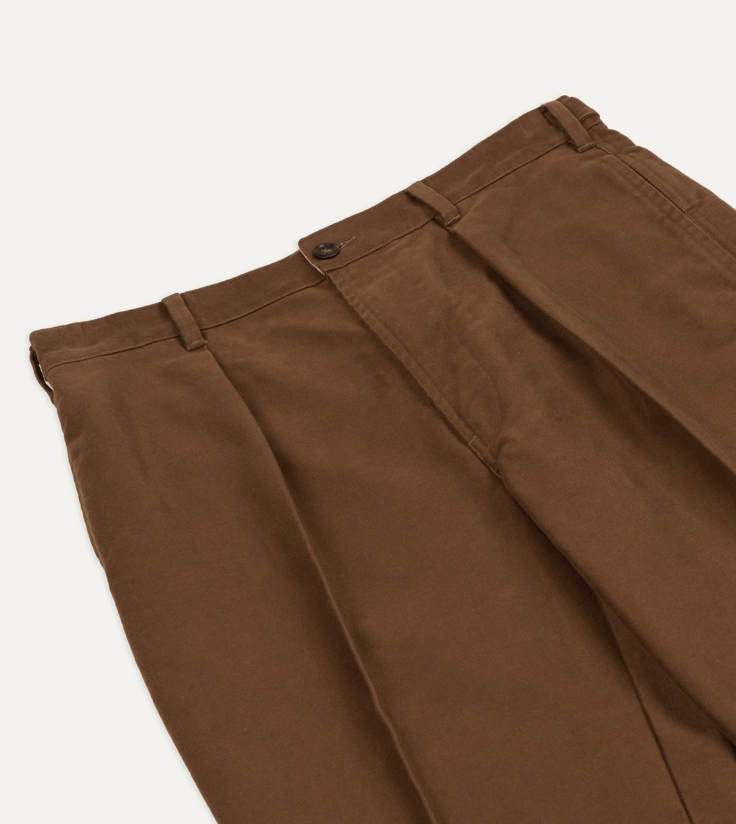 Brown Moleskin Games Trouser