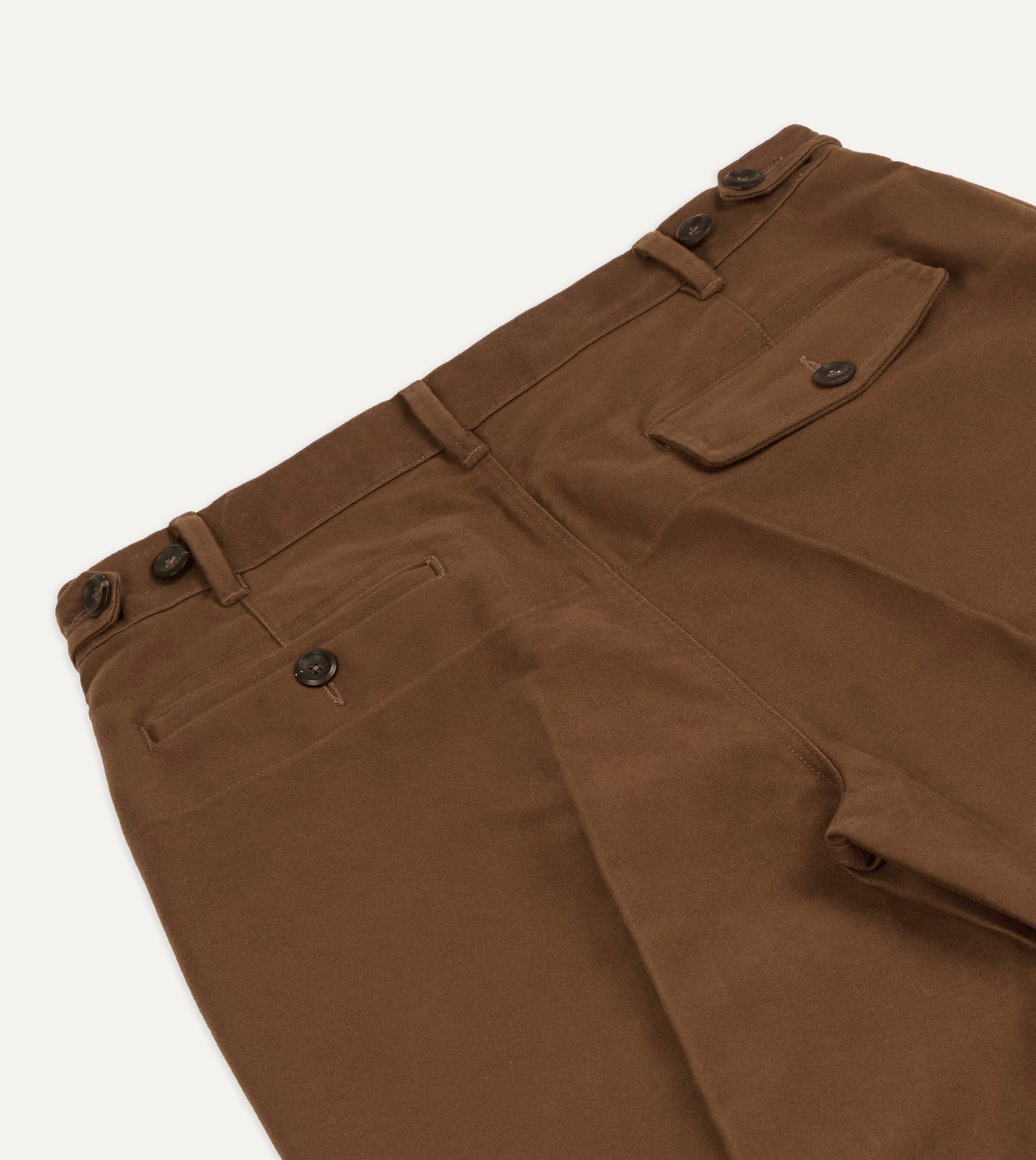 Brown Moleskin Games Trouser