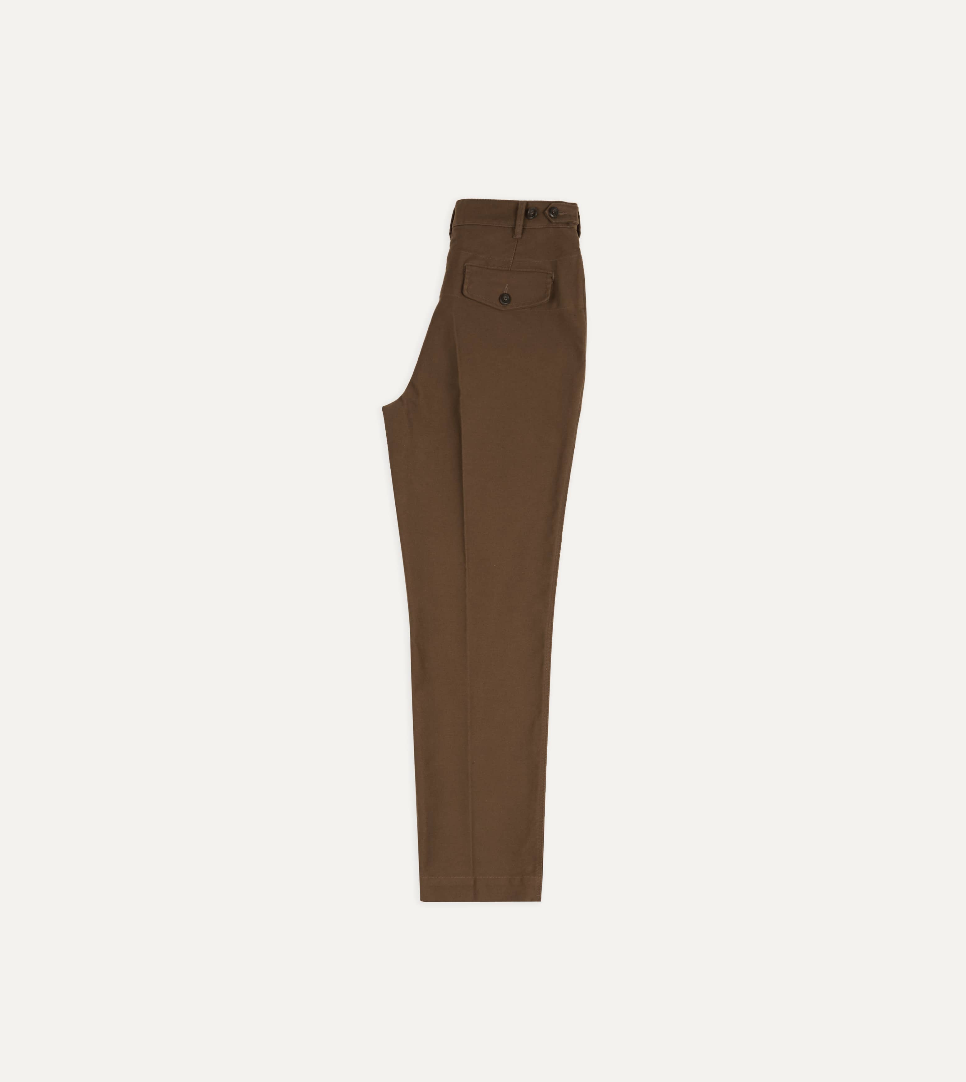 Brown Moleskin Games Trouser