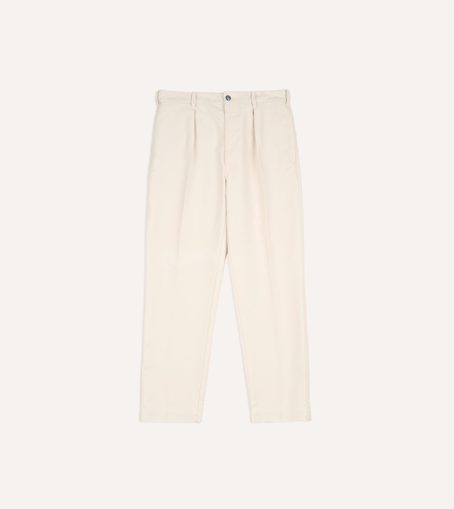 Ecru Moleskin Games Trouser