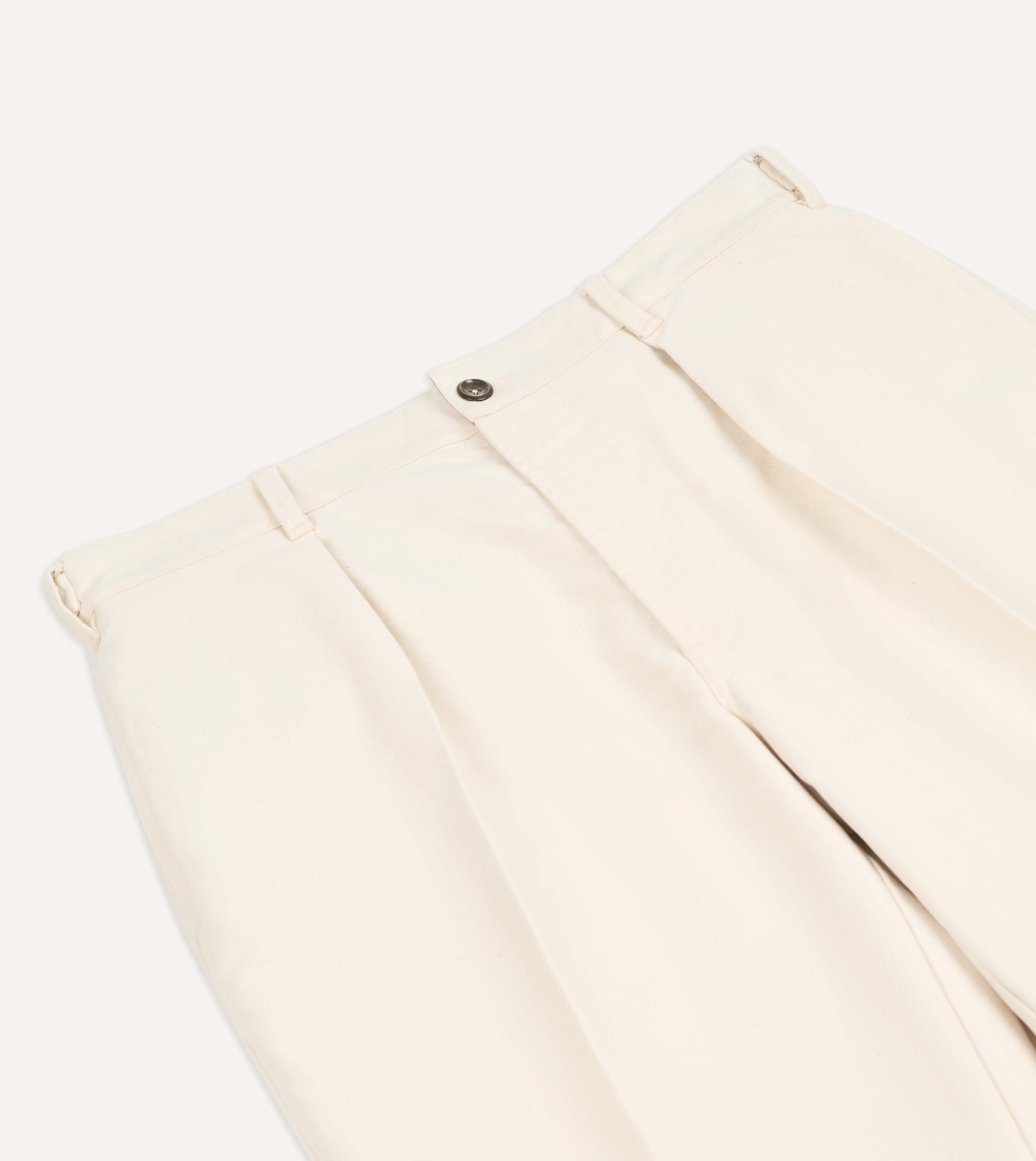 Ecru Moleskin Games Trouser