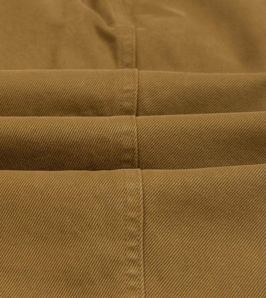 Tan Moleskin Twill Games Trousers