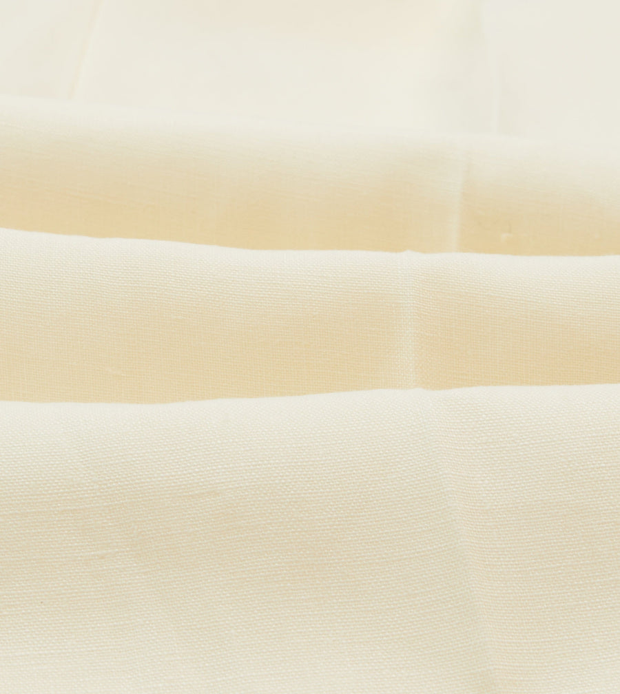 Ecru Irish Linen Single Pleat Trouser