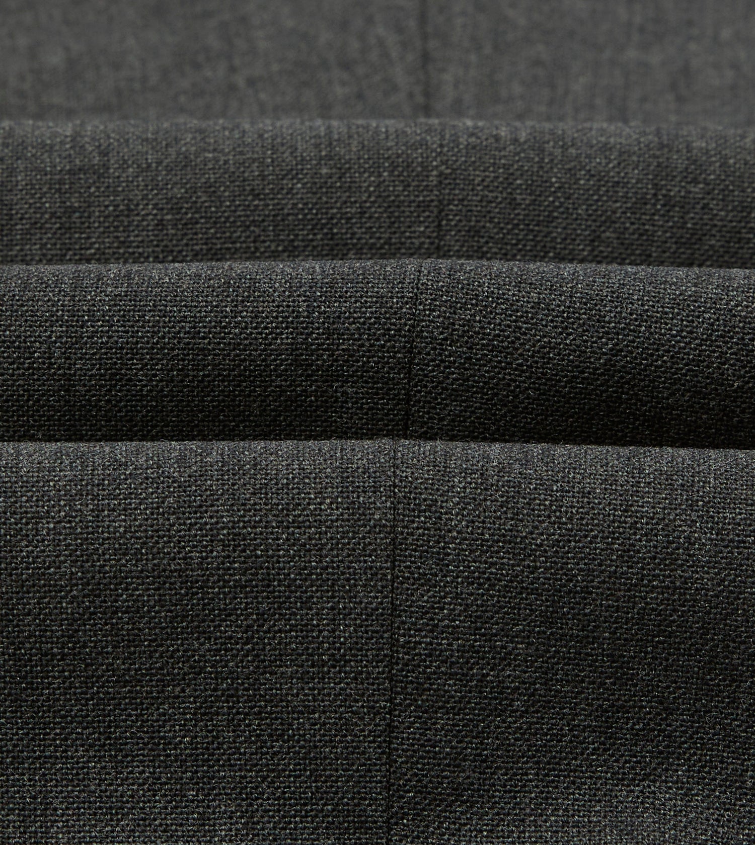 Grey Fresco® Wool Single Pleat Trouser