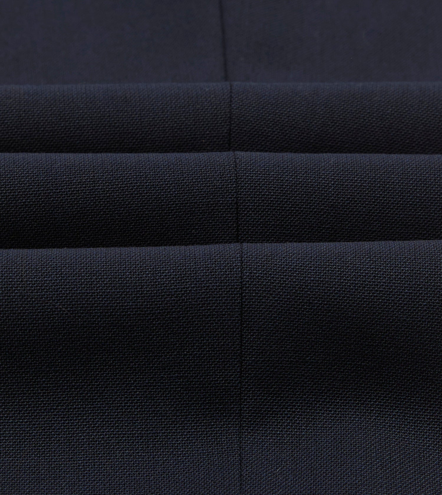 Dark Navy Fresco® Wool Single Pleat Trouser
