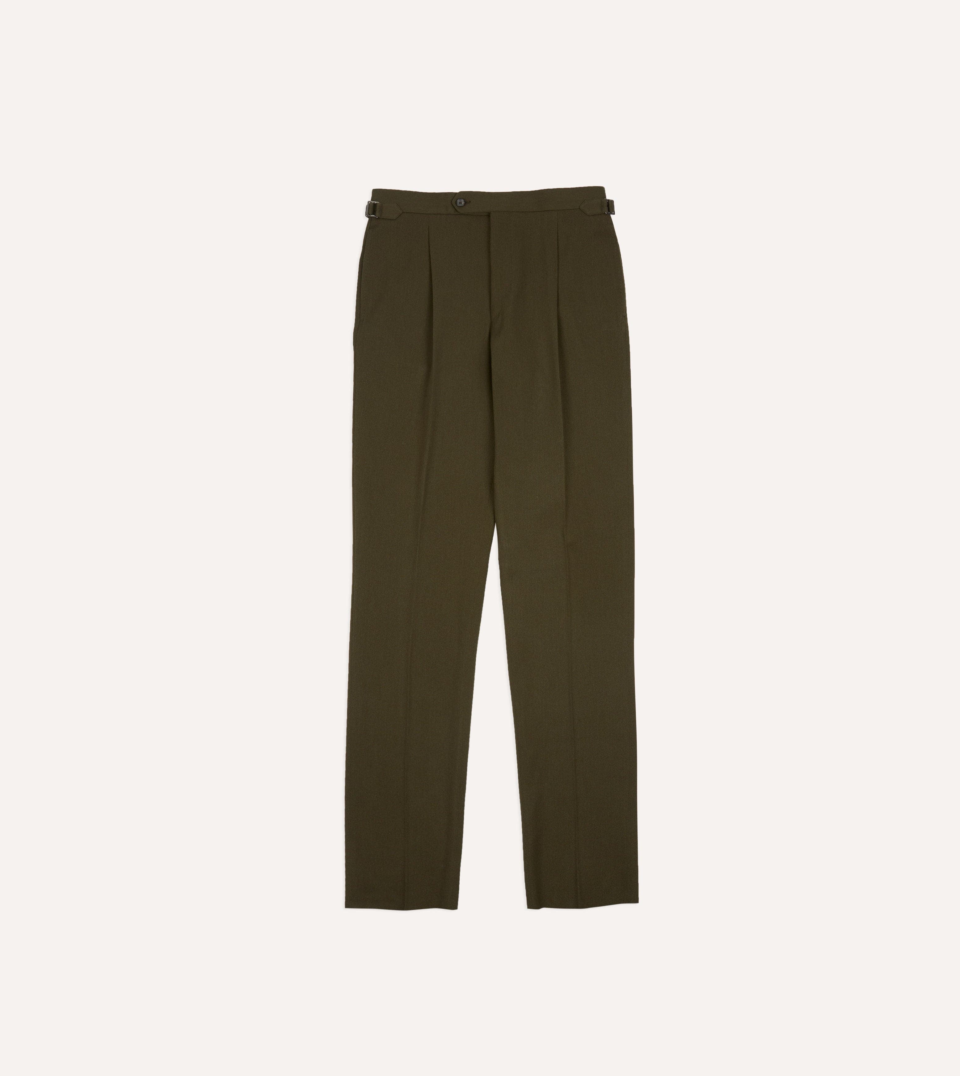 パンツ marka wool slacks olive marka マーカ オーガニックコットンバックサテン アグレッサー