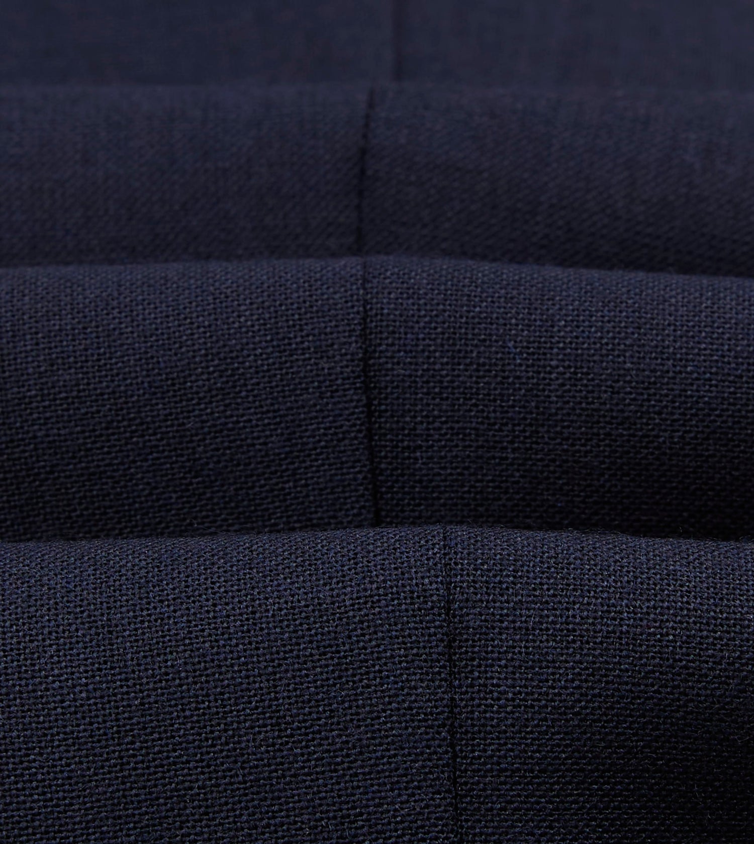 Navy Fresco® Wool Single-Pleat Trouser