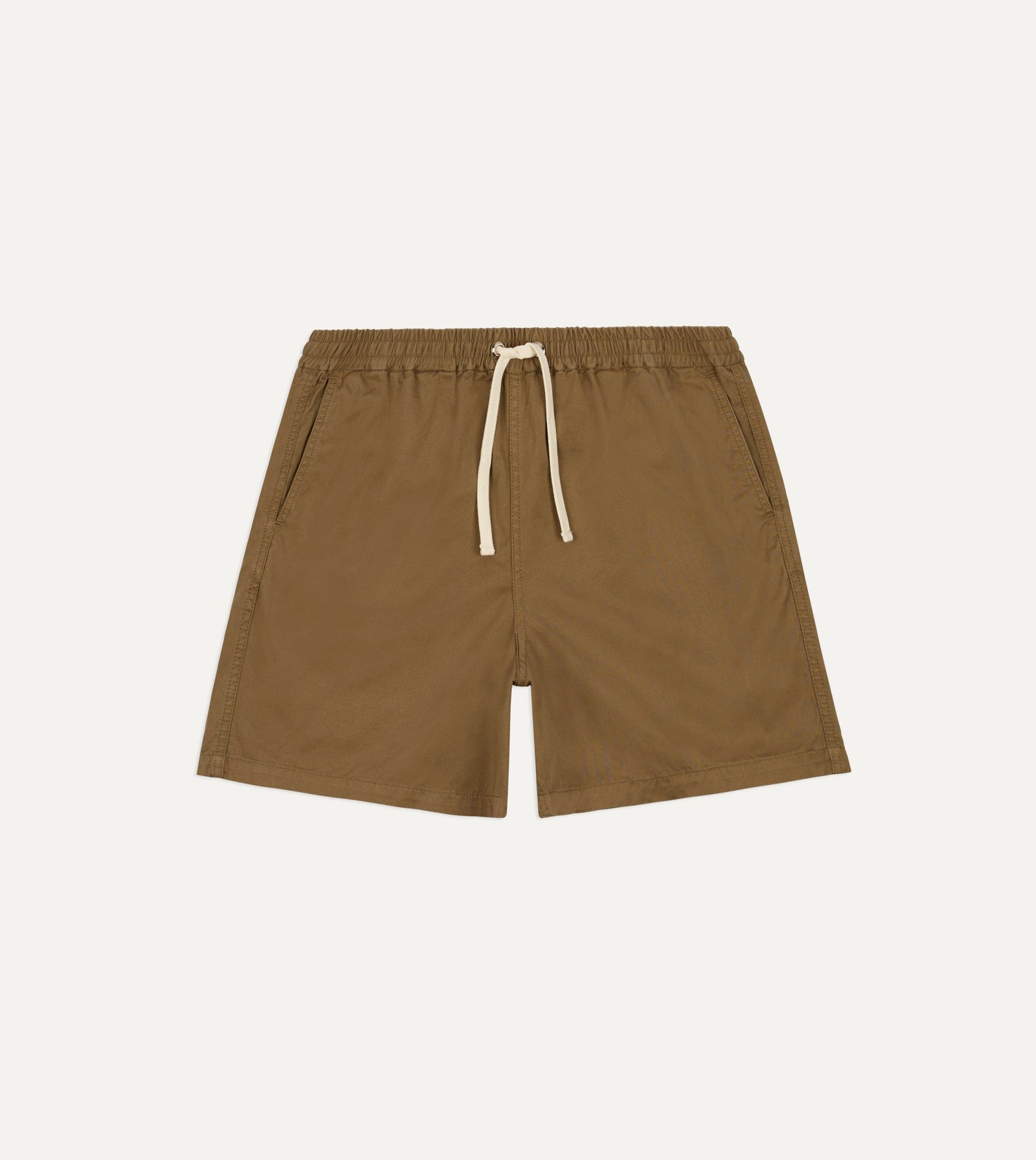 Michael McGregor for Drake's Fawn Drawstring Shorts