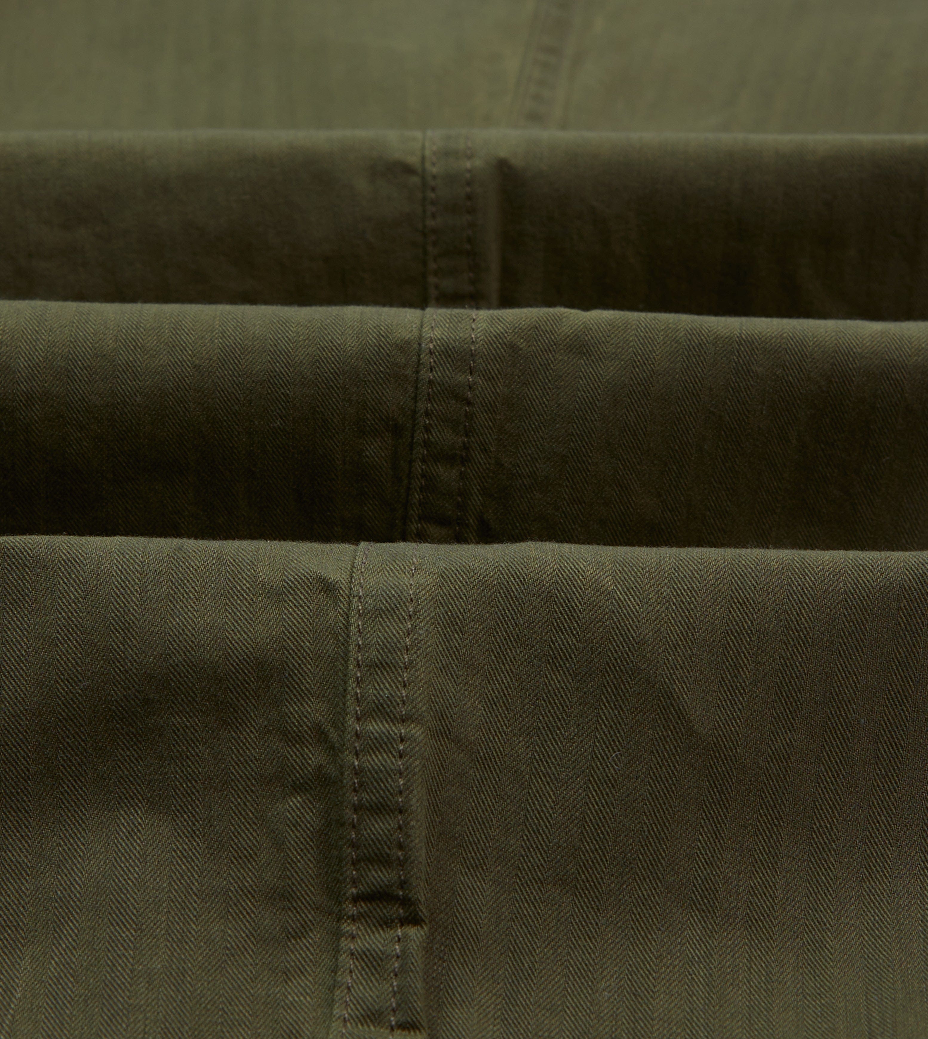 Drake’s and New Balance Waxed Herringbone Cotton Games Trousers