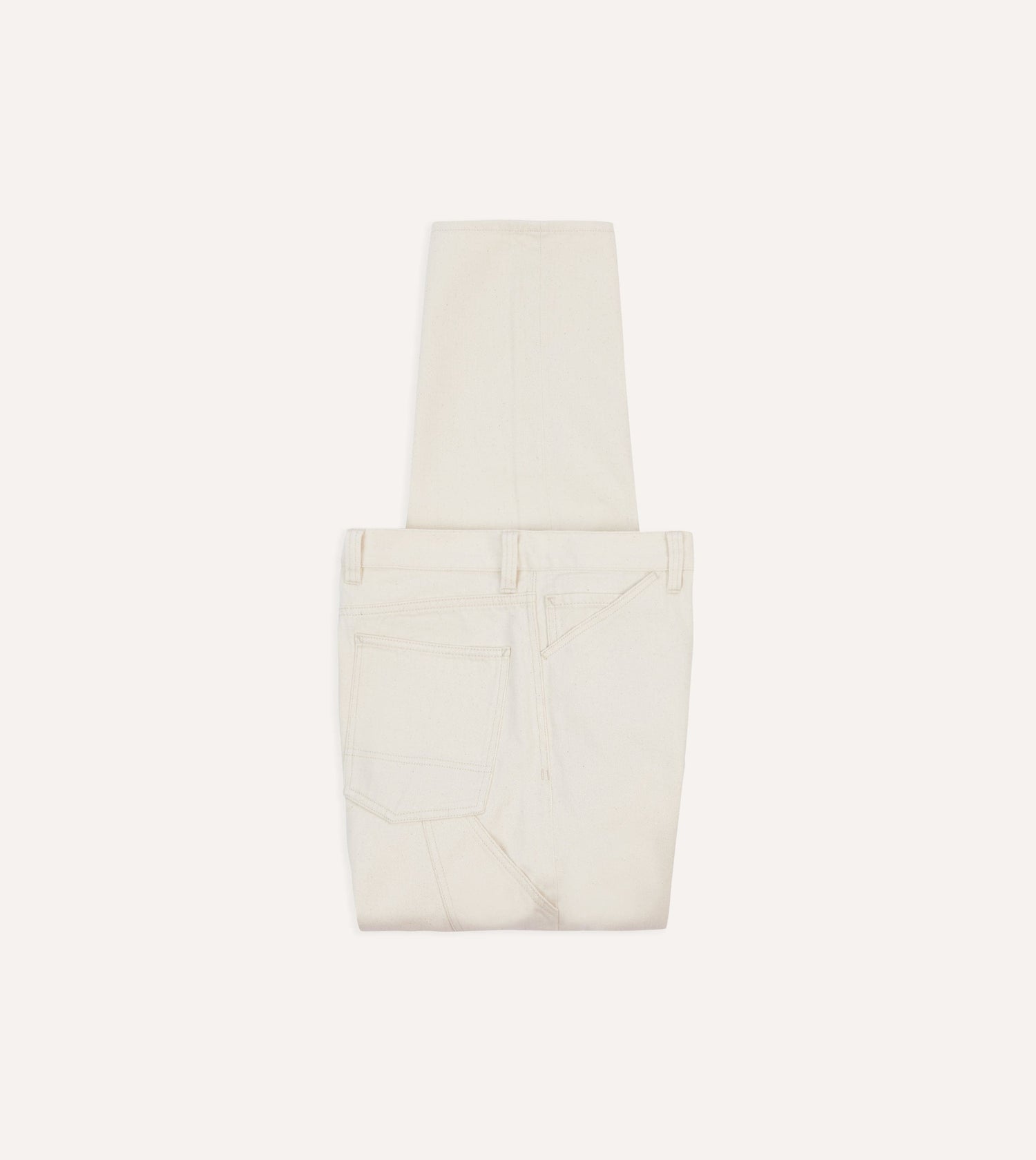 Ecru 12.7oz Selvedge Denim Painter Pants