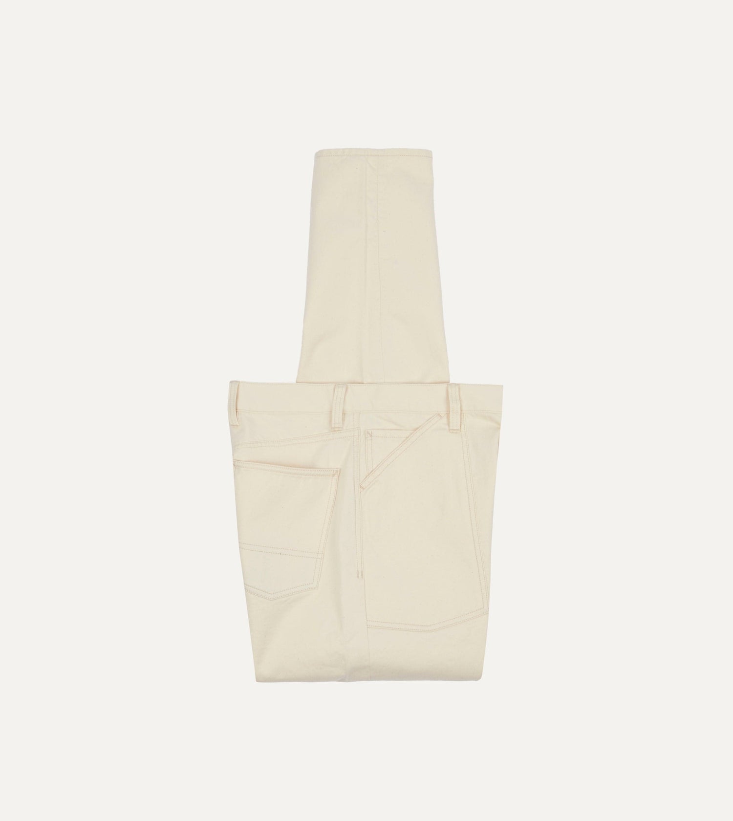 Ecru Military Satin Naval Pant