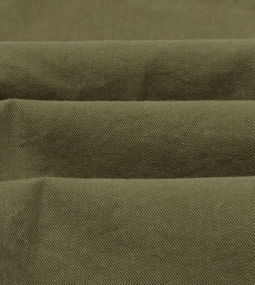Khaki Cotton Twill Fatigue Trouser
