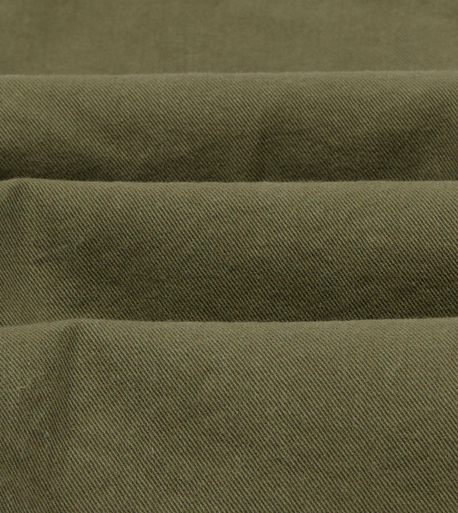 Khaki Cotton Twill Fatigue Trouser