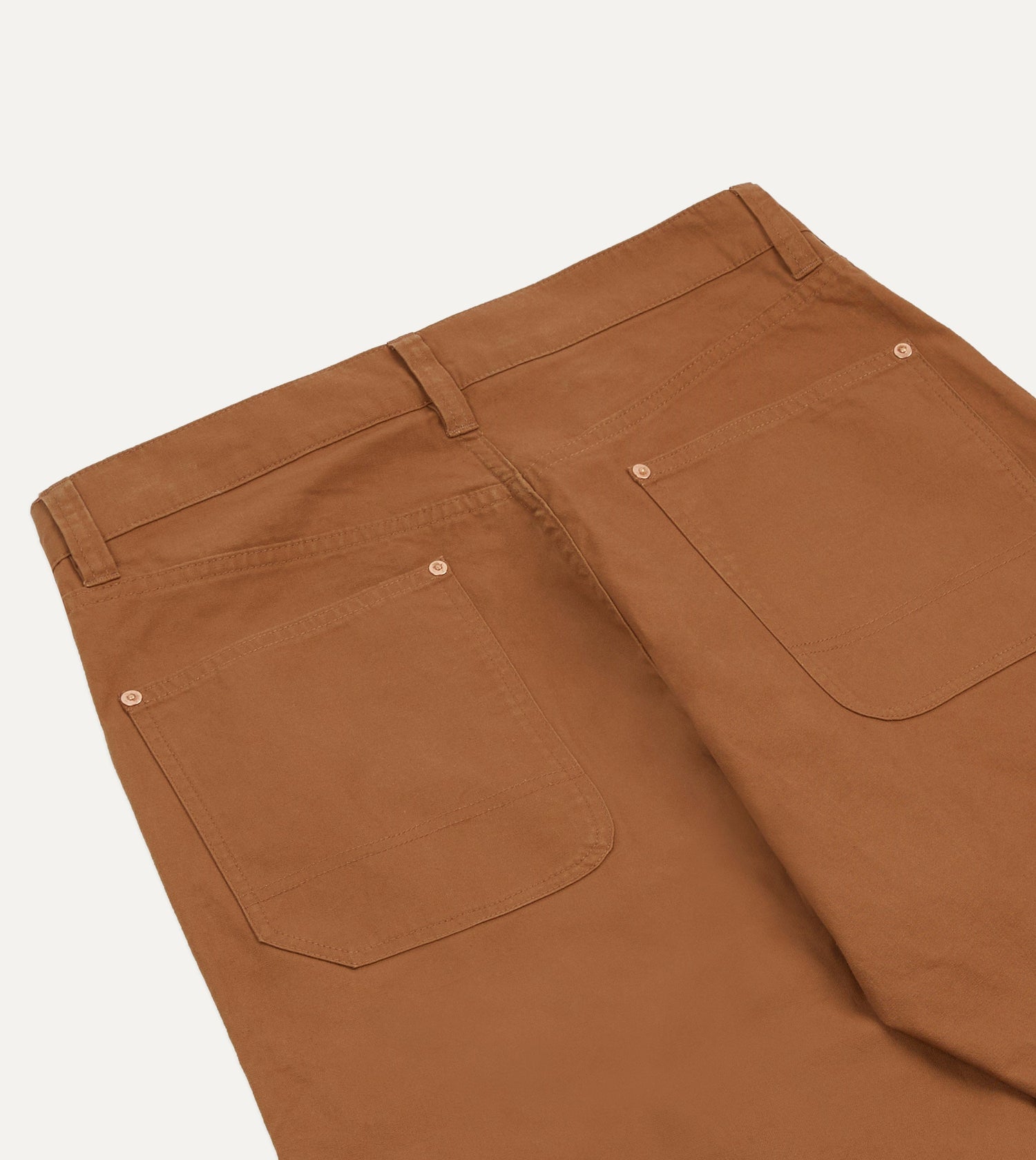 Tobacco Lightweight Cotton Canvas Carpenter Pant