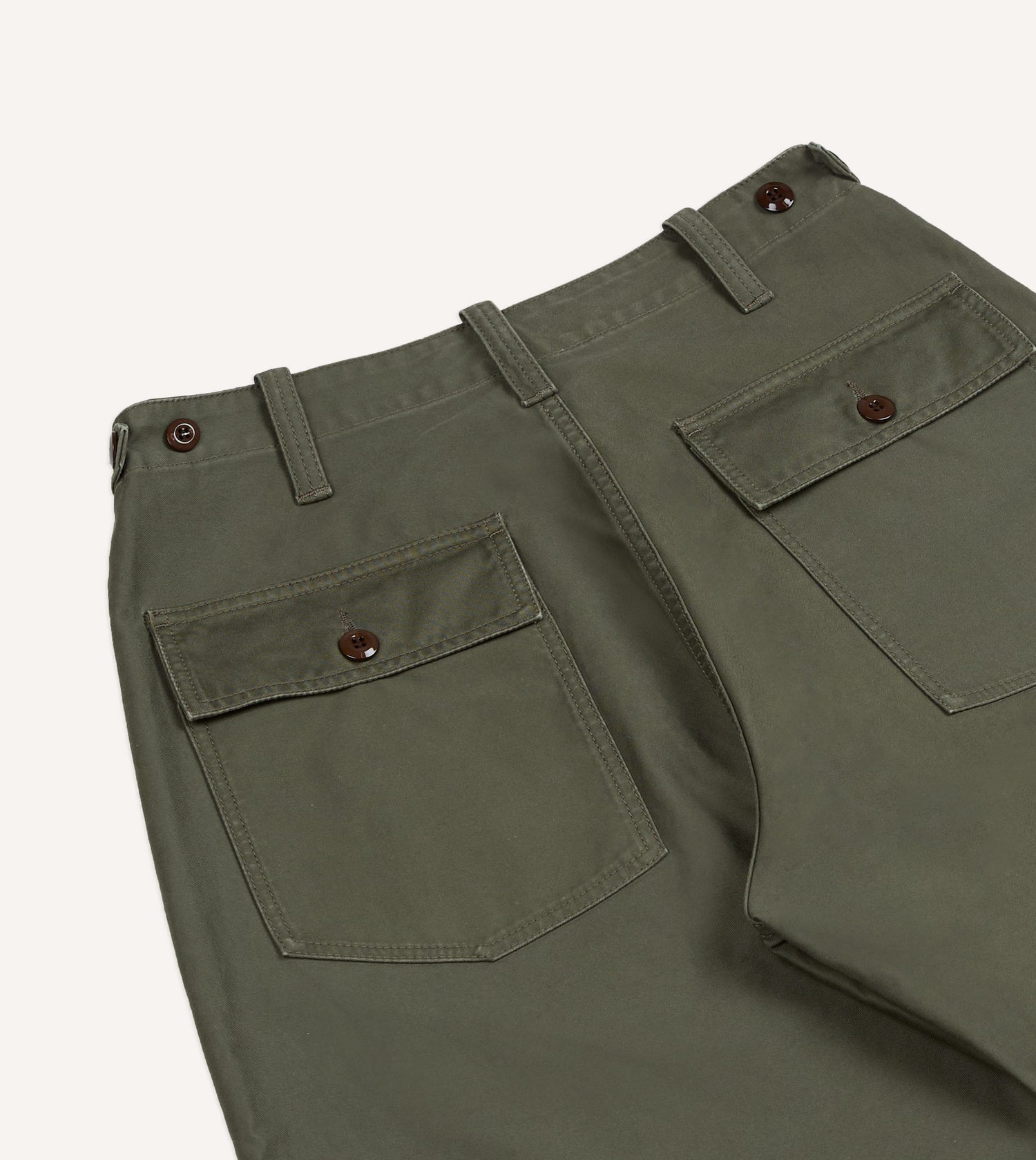 Olive Drab Cotton Fatigue Trouser