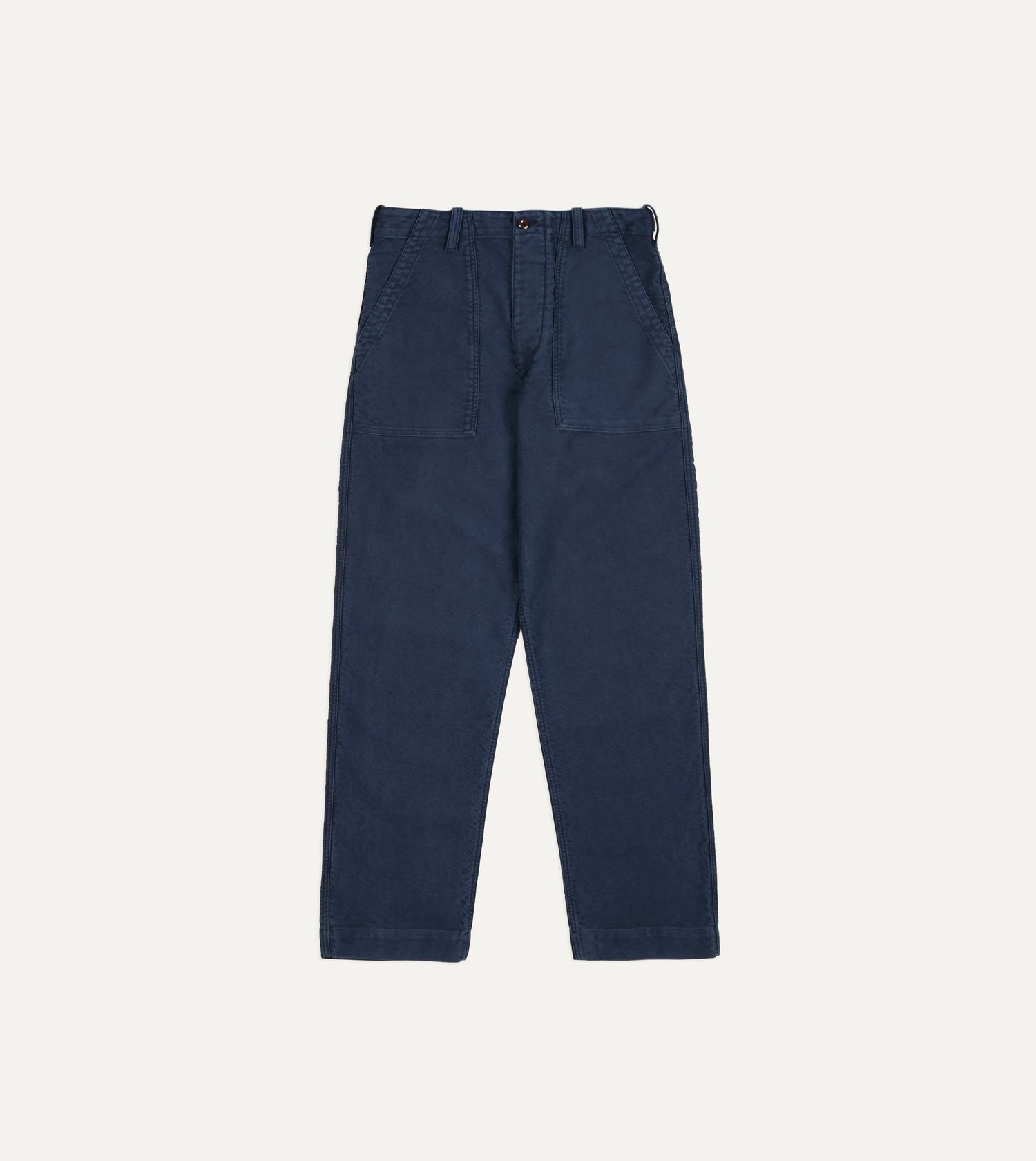 Navy Moleskin Fatigue Trouser
