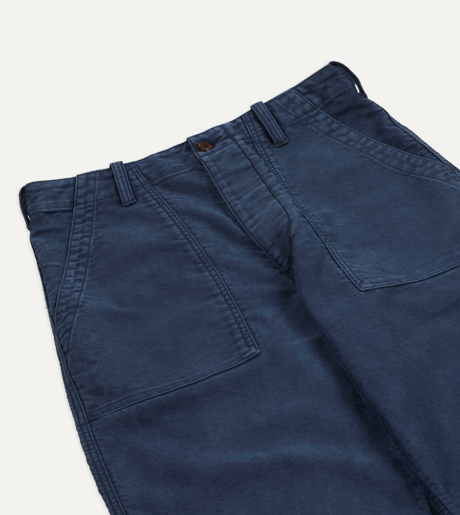 Navy Moleskin Fatigue Trouser