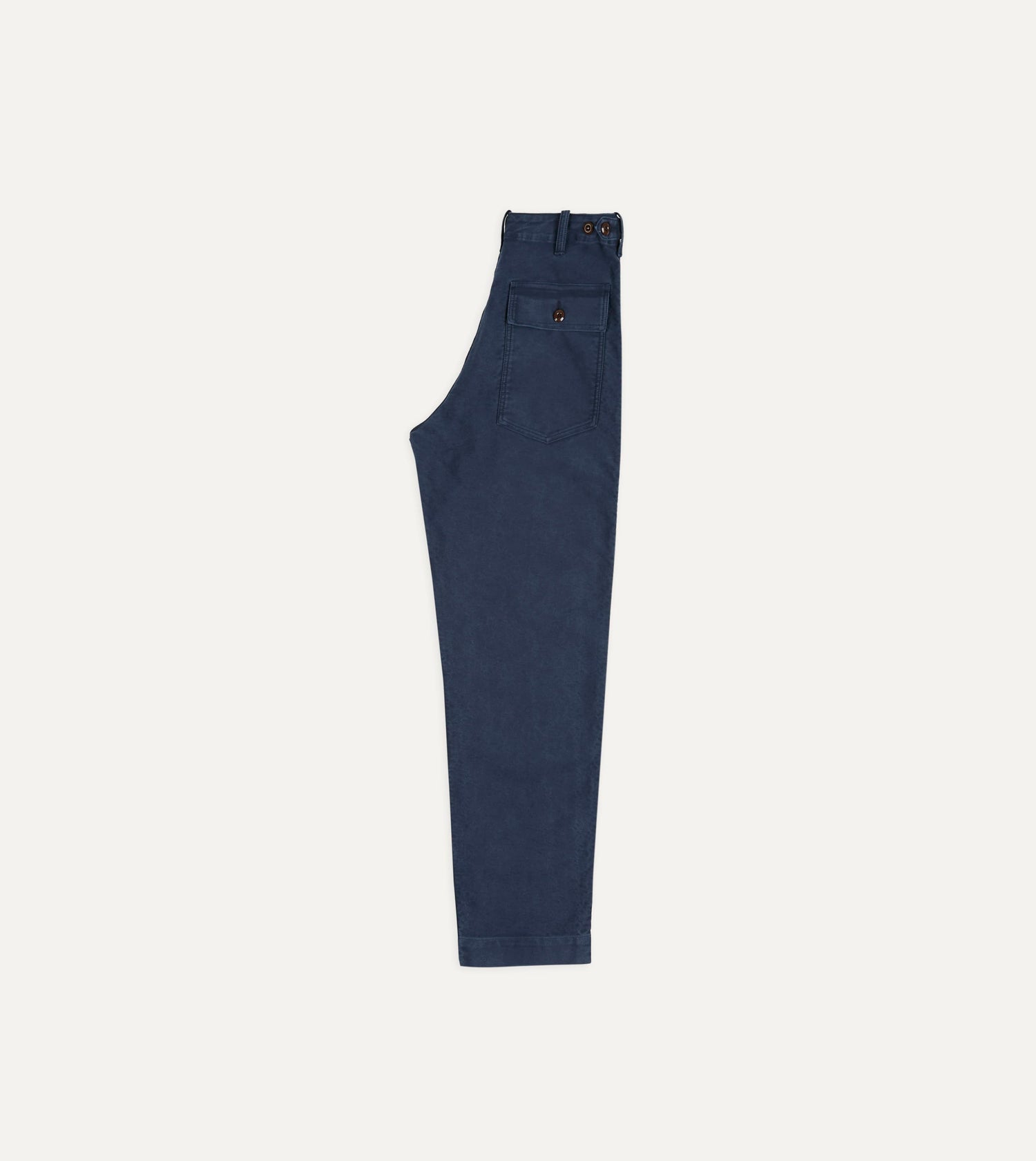 Navy Moleskin Fatigue Trouser