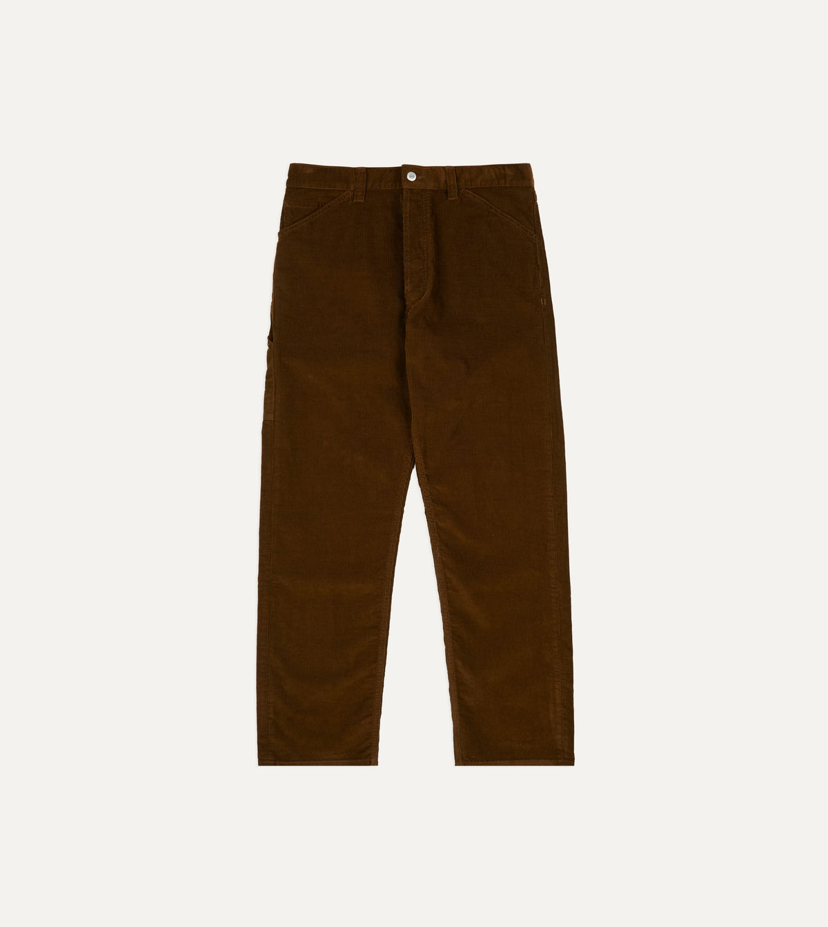 Brown Corduroy Painter Pants