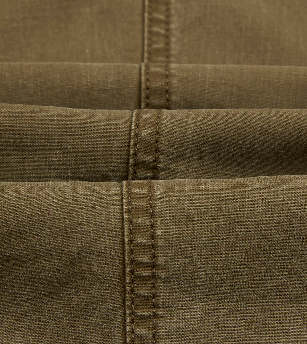 Army Green Cotton Drawstring Fatigue Trouser