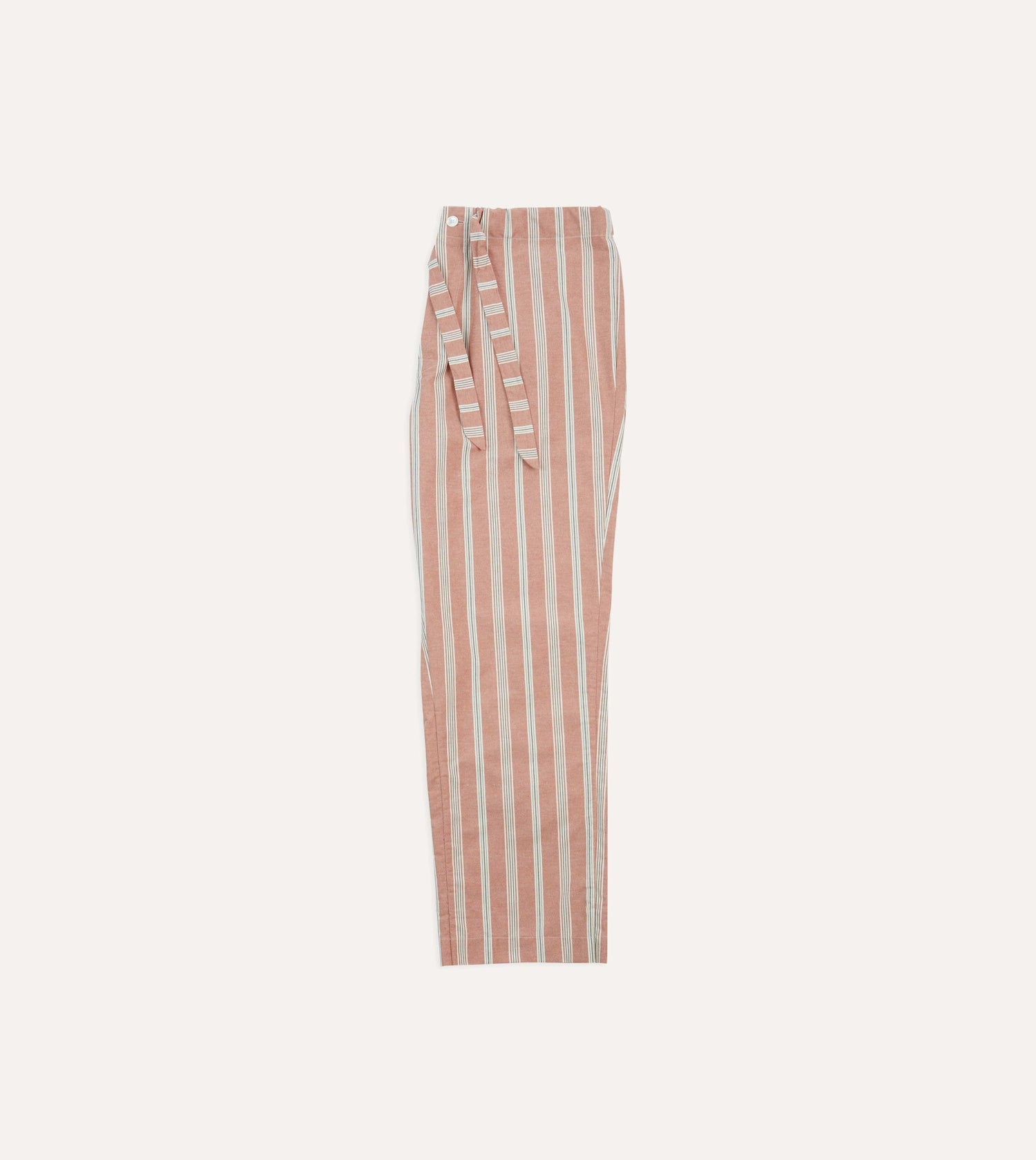 Red Stripe Cotton Pyjama Set