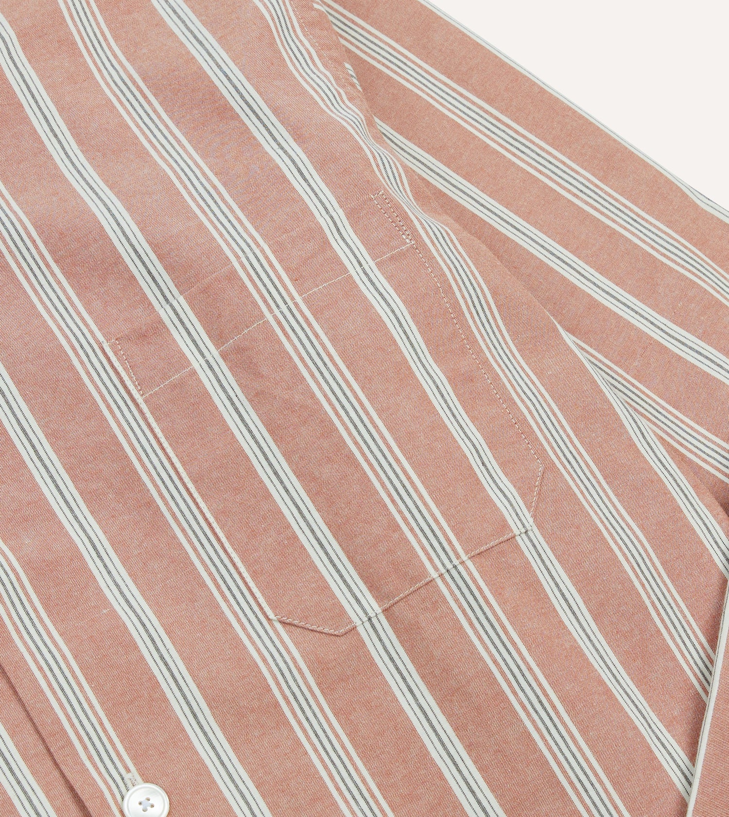 Red Stripe Cotton Pyjama Set