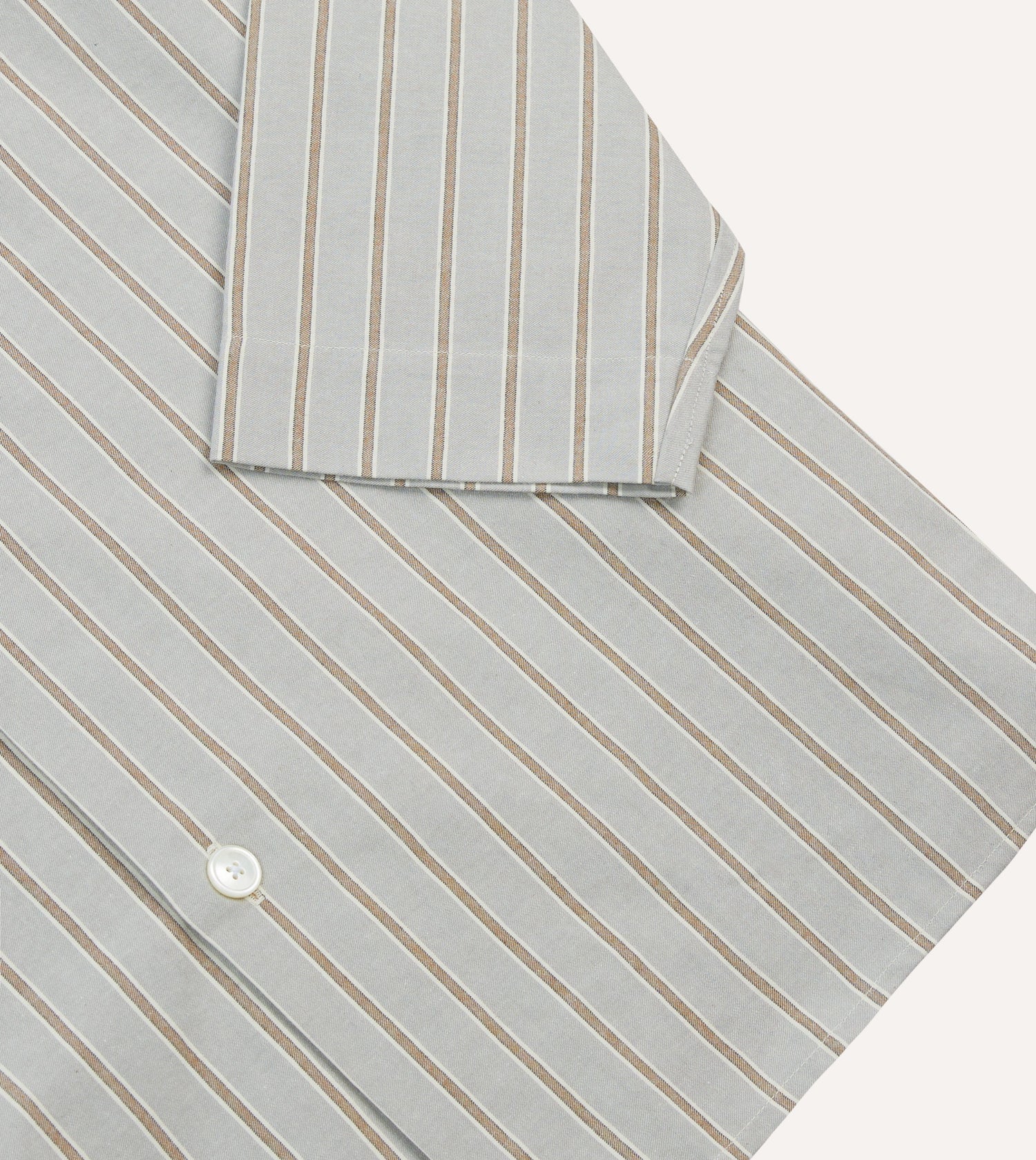 Blue Stripe Cotton Pyjama Set