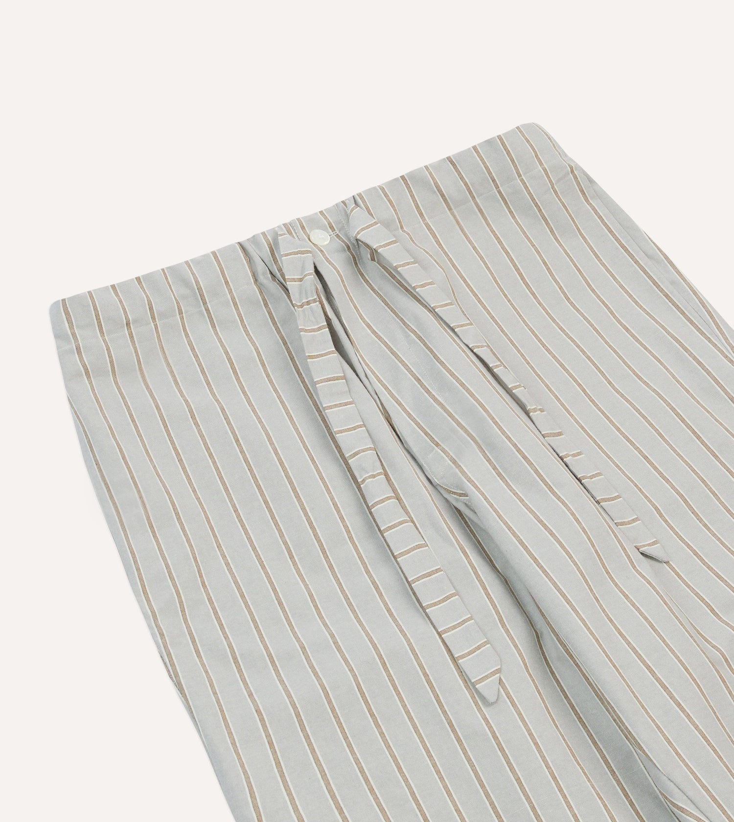 Blue Stripe Cotton Pyjama Set