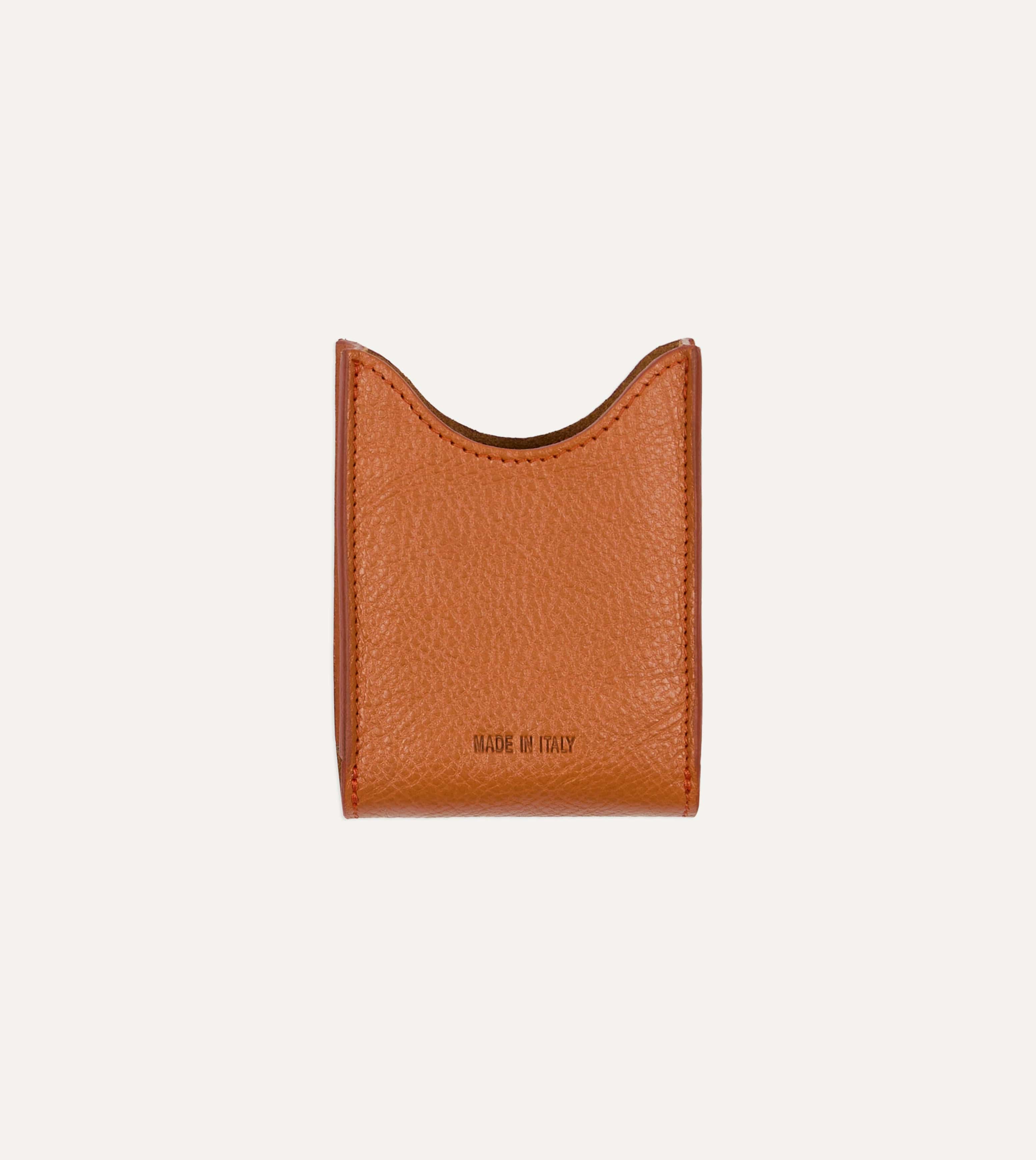 Il Bisonte Leather Playing Card Case